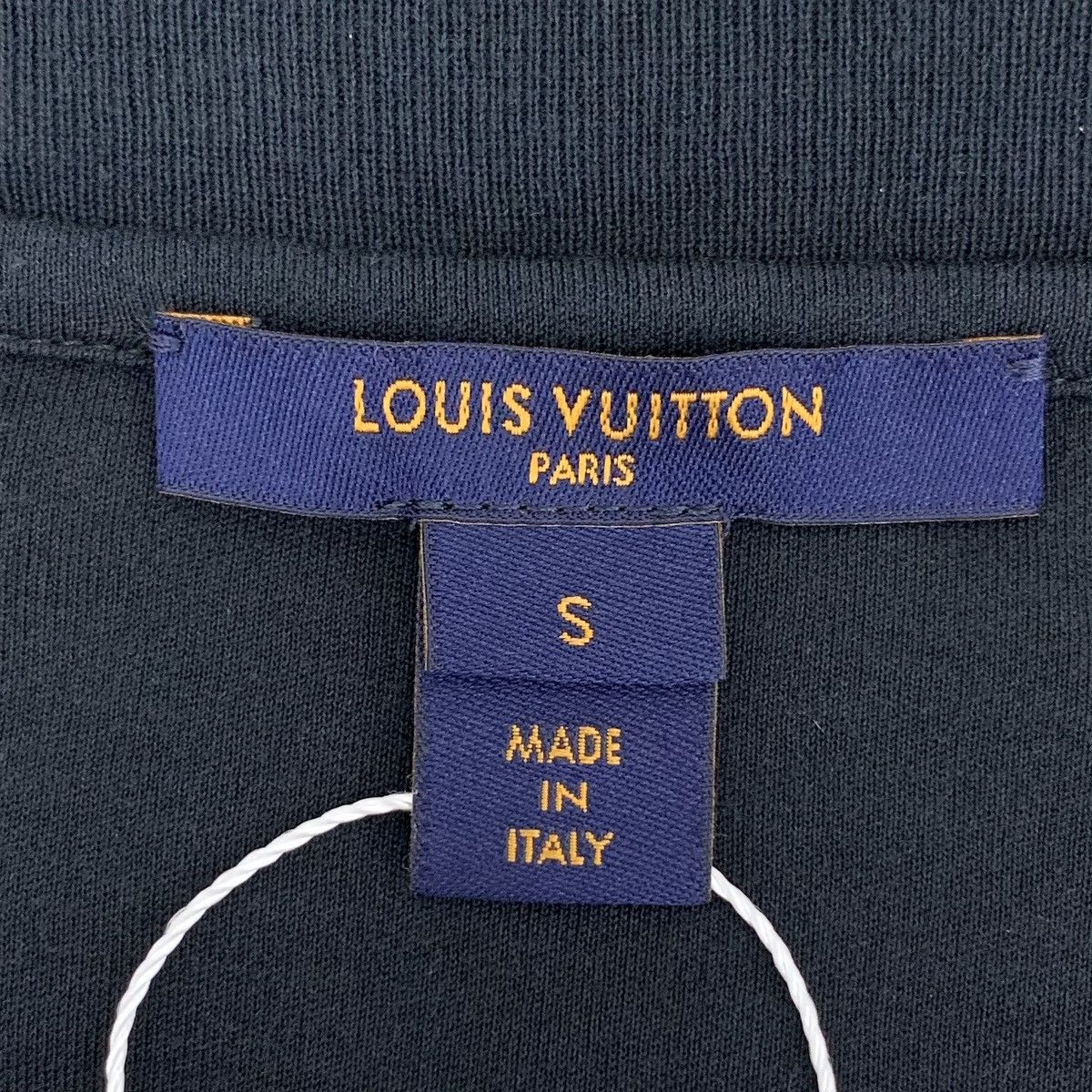 Louis Vuitton Louis Vuitton Black Logo Old Flower Patchwork Cotton T-Shirt Size S / US 4 / IT 40 - 6 Thumbnail