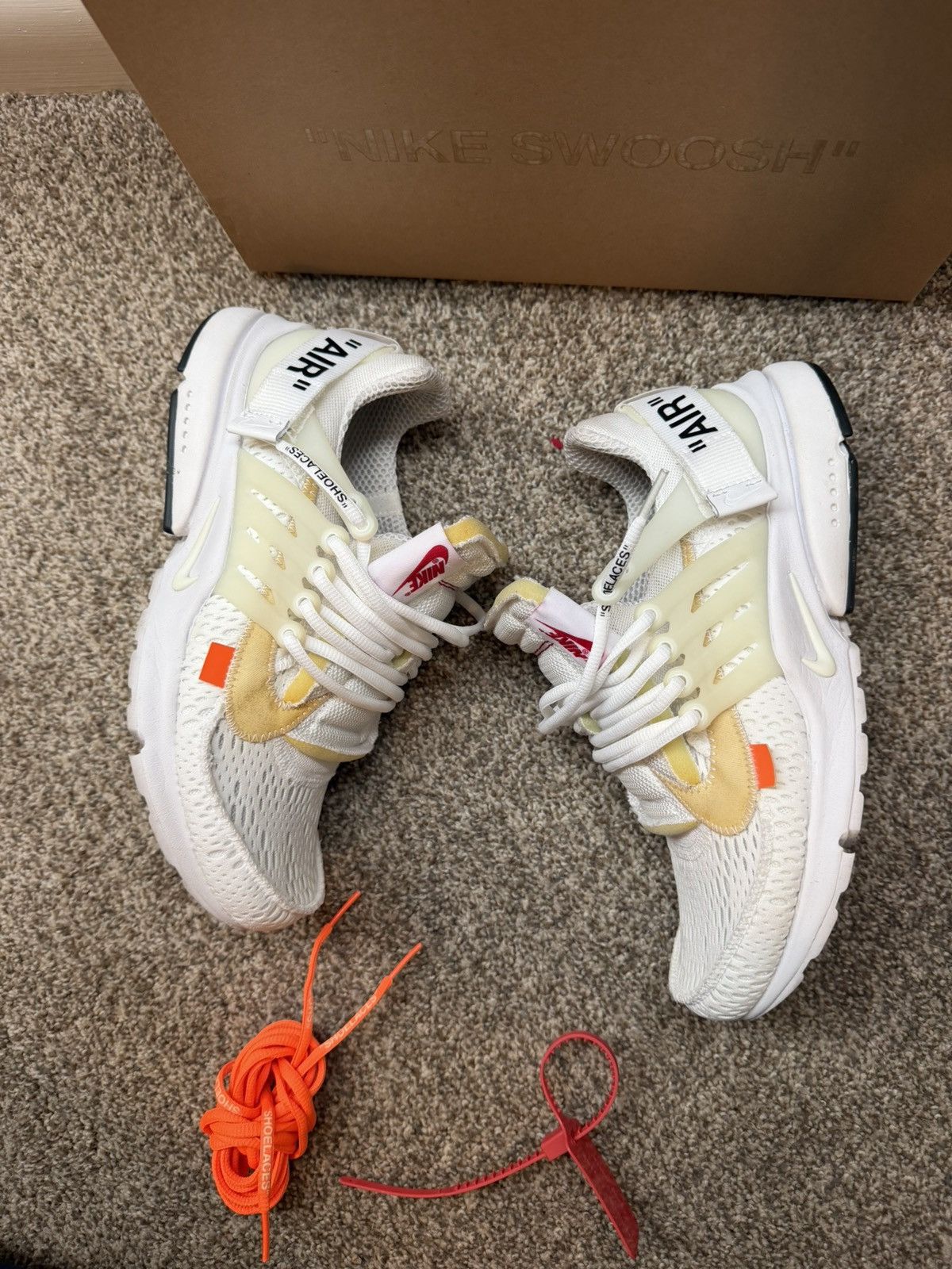 Nike × Off-White Nike air presto off white Size US 8 / EU 41 - 2 Thumbnail
