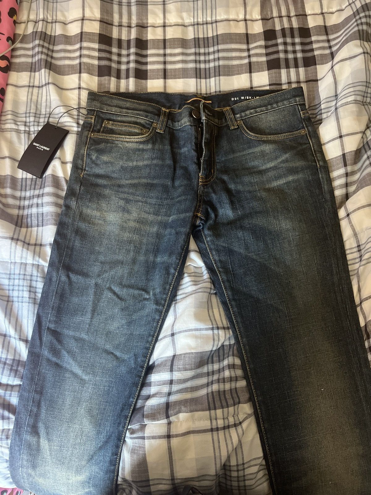 Saint Laurent Paris Saint Laurent Denim Size US 29 - 1 Thumbnail