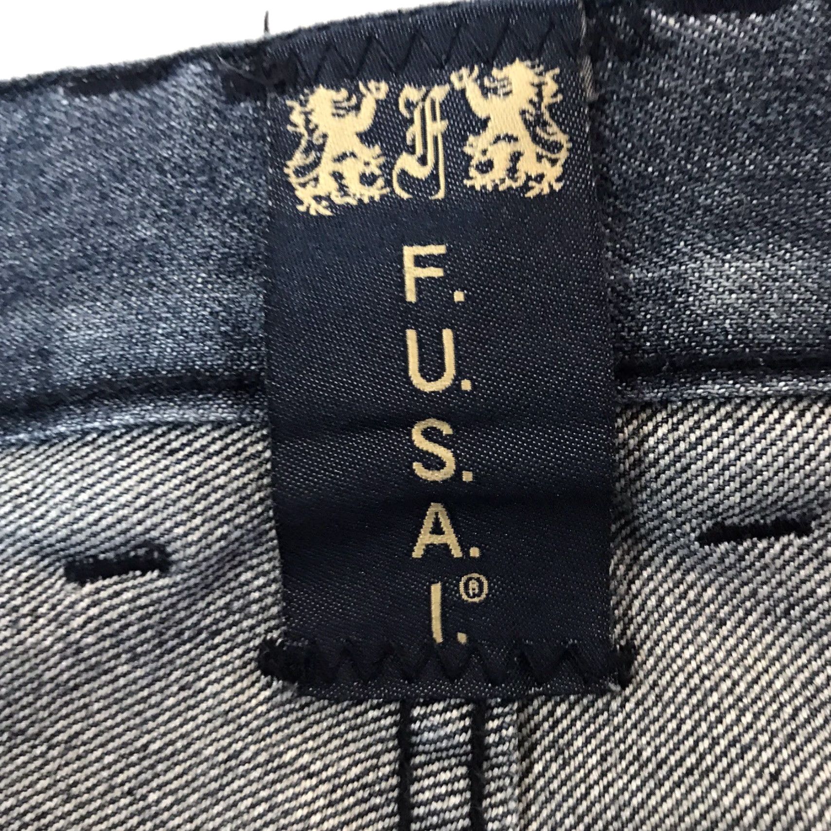 Vintage FUSAI Bootcut Jeans Mens 40X32 Blue Denim Regular Fit Size US 40 / EU 56 - 4 Thumbnail