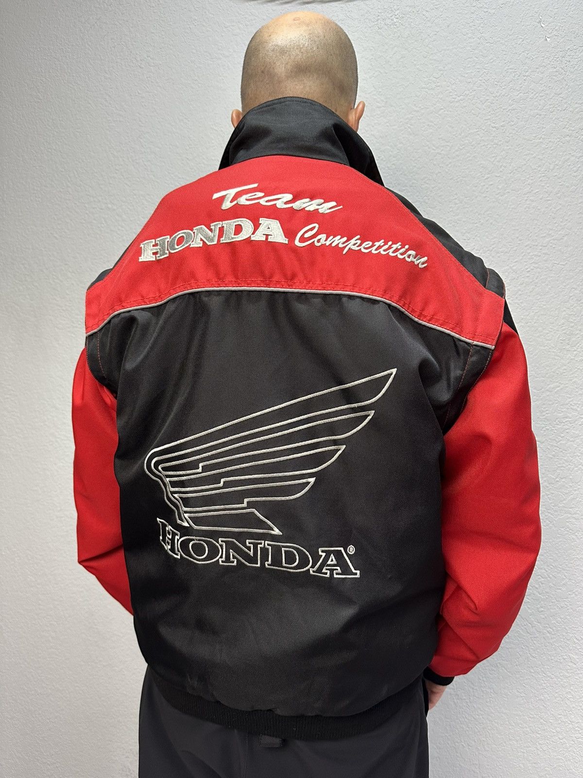 Honda Vintage Honda Racing Jacket Embroidered Big Logo Y2K Formula Size US L / EU 52-54 / 3 - 9 Thumbnail