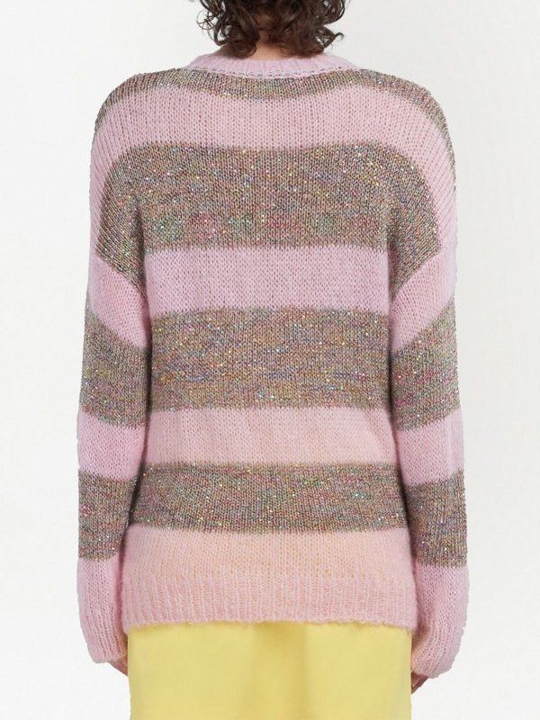 Marni o1srvl11e0624 Crewneck in Pink/Brown Size M / US 6-8 / IT 42-44 - 4 Thumbnail