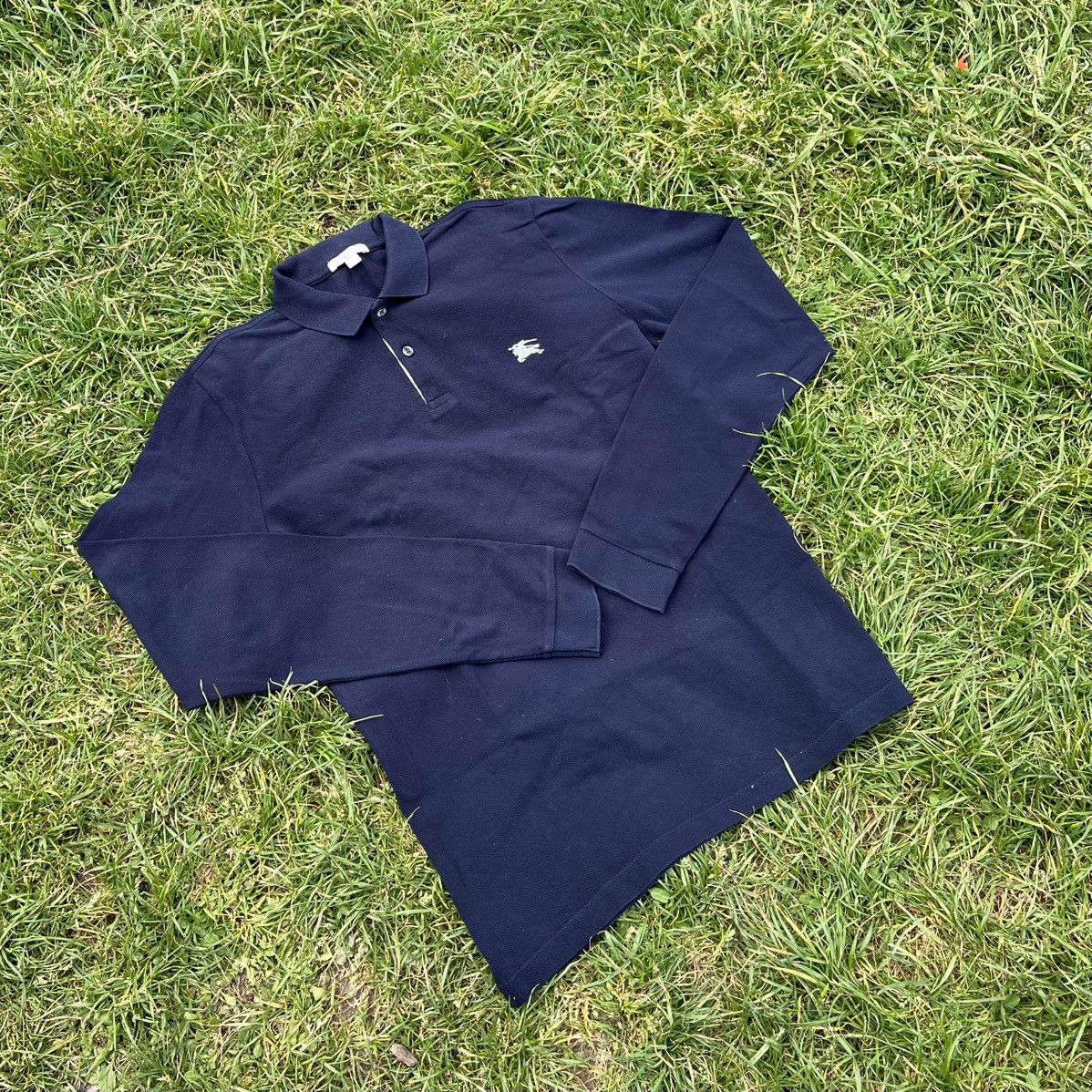 Burberry × Vintage Veste Burberry Vintage Blue 90’s Size US L / EU 52-54 / 3 - 1 Thumbnail
