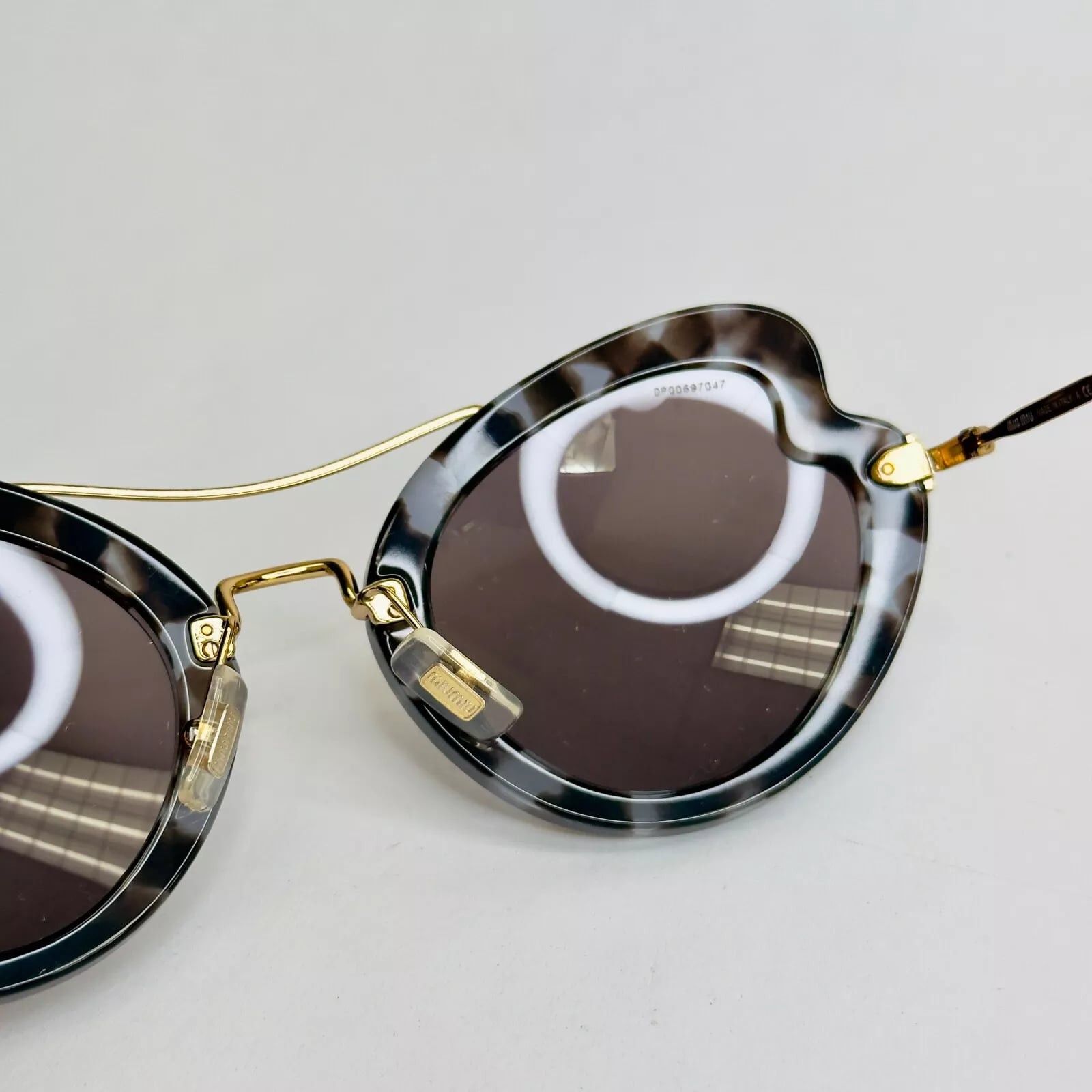 Miu Miu MIU MIU SCENIQUE Butterfly 11R Designer Sunglasses MU11RS Size ONE SIZE - 3 Thumbnail