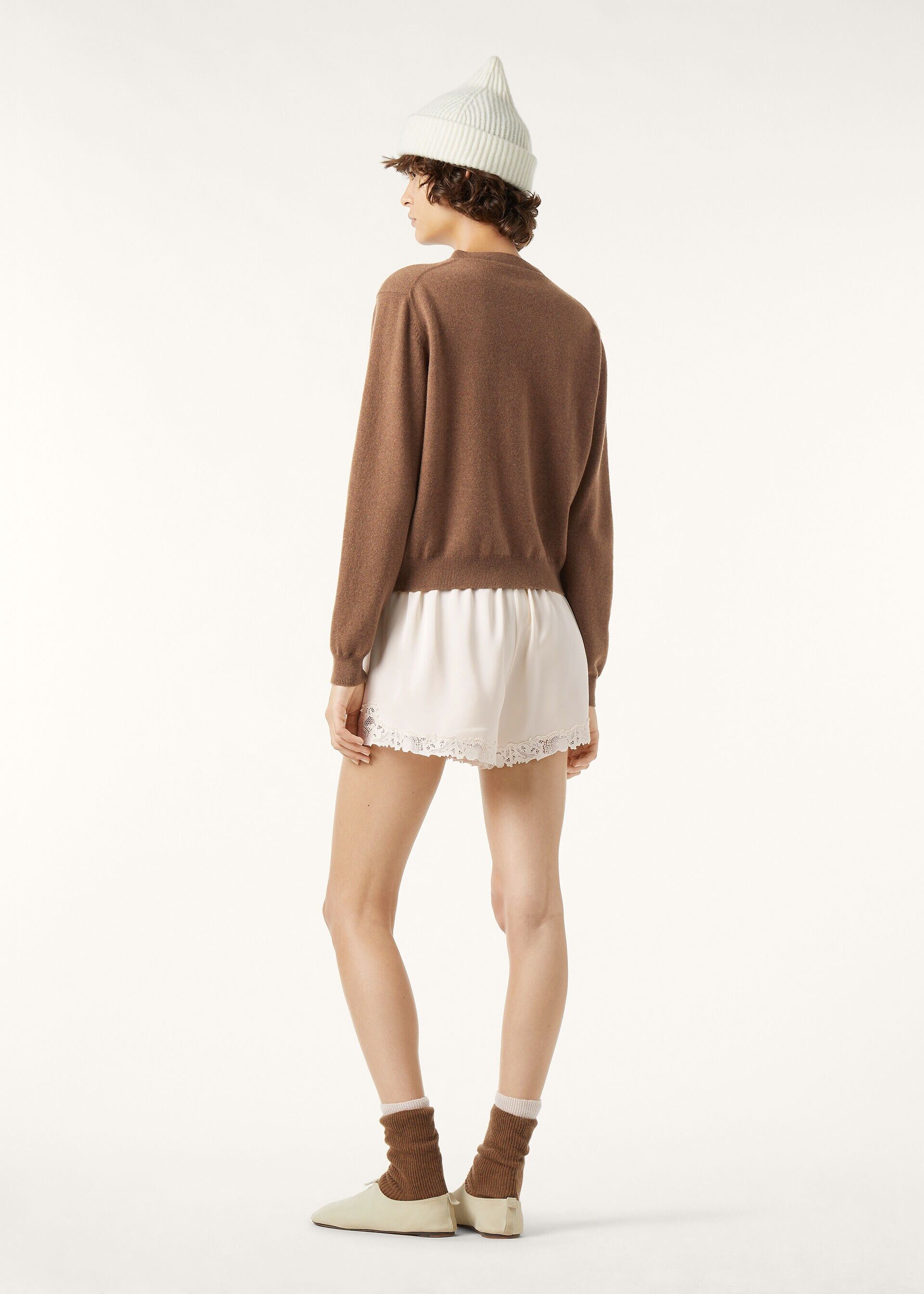 Loro Piana os11x0326 FAQ8645 Classic Cardigan in Rustic Brown Size L / US 10 / IT 46 - 5 Thumbnail