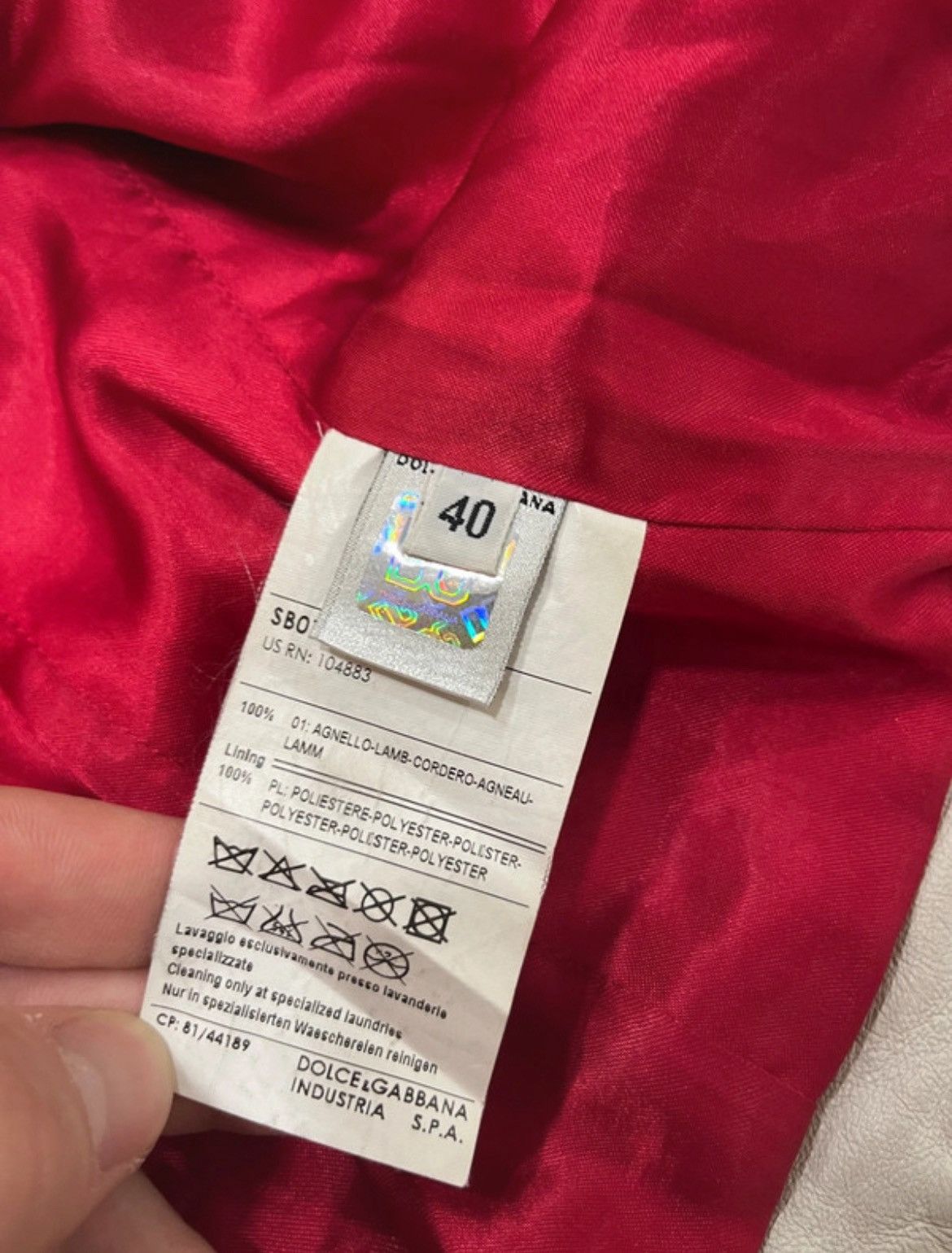 Dolce & Gabbana Dolce & Gabbana Leather Moto Biker Jacket with Buckle Size S / US 4 / IT 40 - 11 Thumbnail