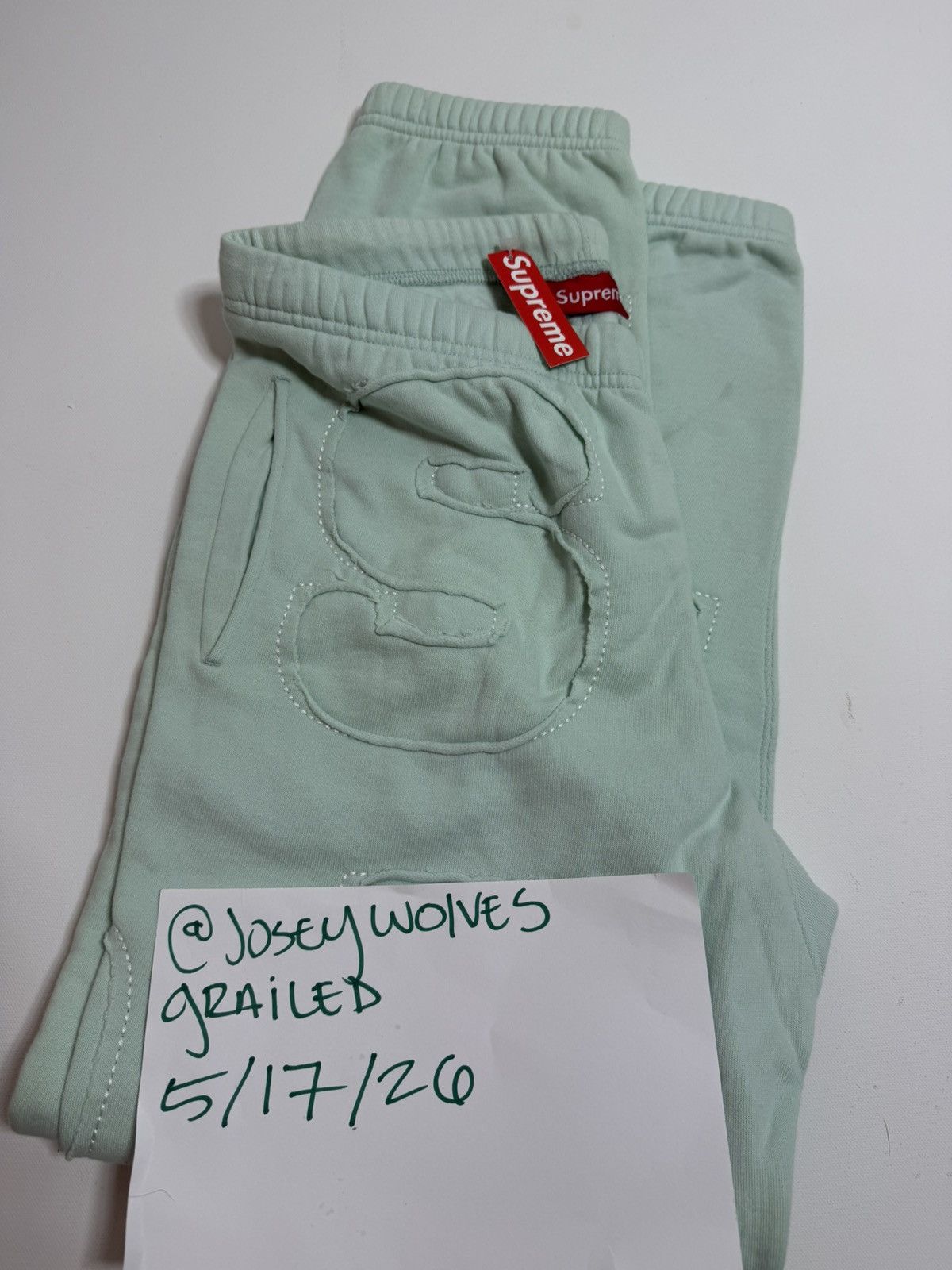 Supreme Supreme Cutout Letters Sweatpants S/S 20 Size US 32 / EU 48 - 3 Thumbnail