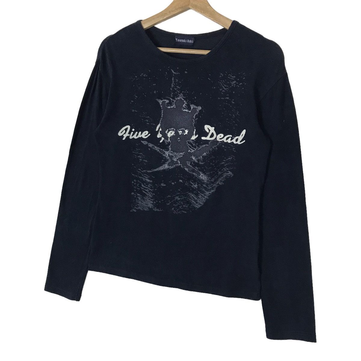 Yasuyuki Ishii Vintage Yasuyuki Ishii Long Sleeve Tee Shirt Size S / US 4 / IT 40 - 7 Thumbnail