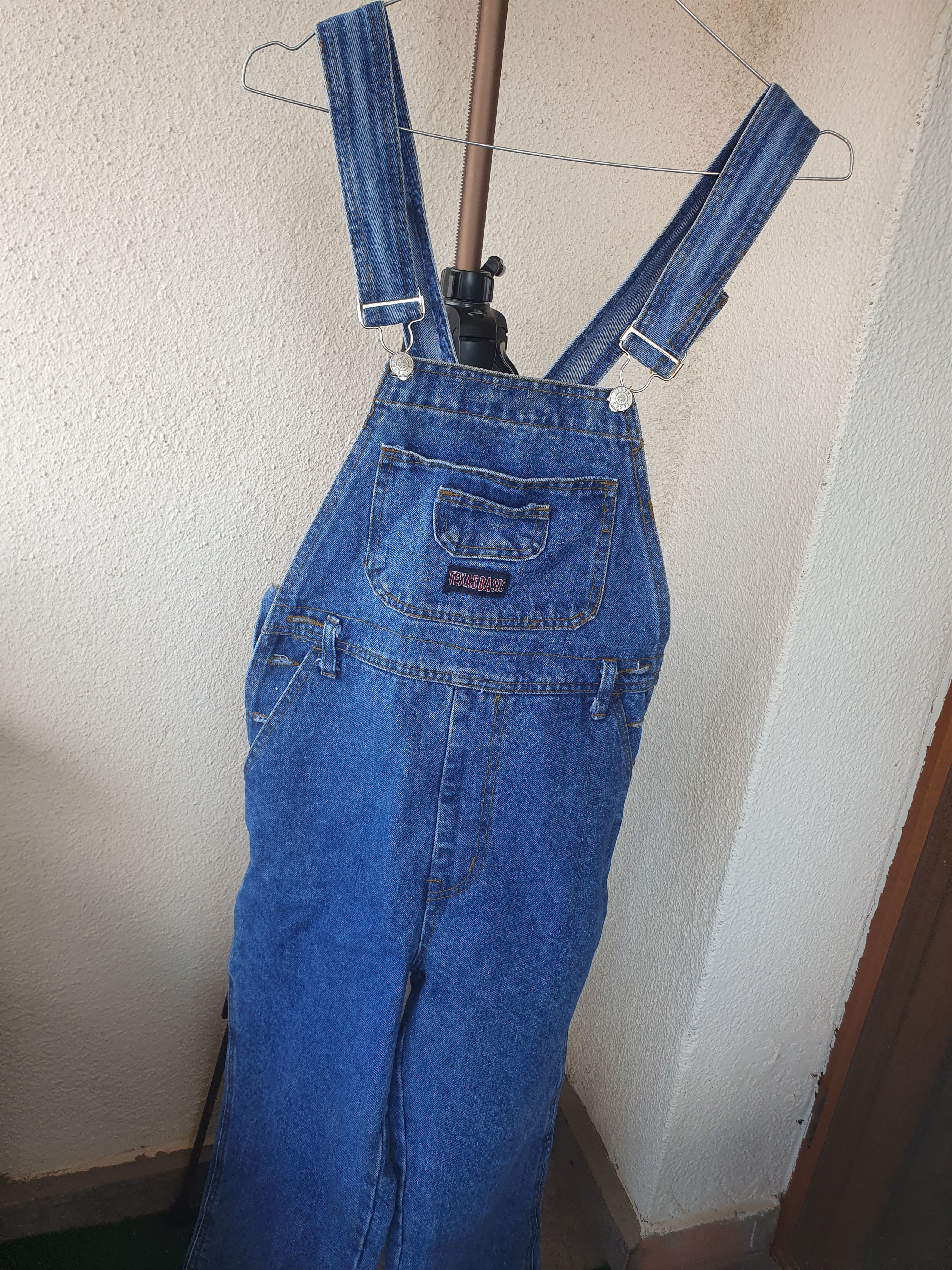Vintage Texas Basic Authentic Jeanswear Vintage Denim Overall sz S Size US 29 - 9 Thumbnail