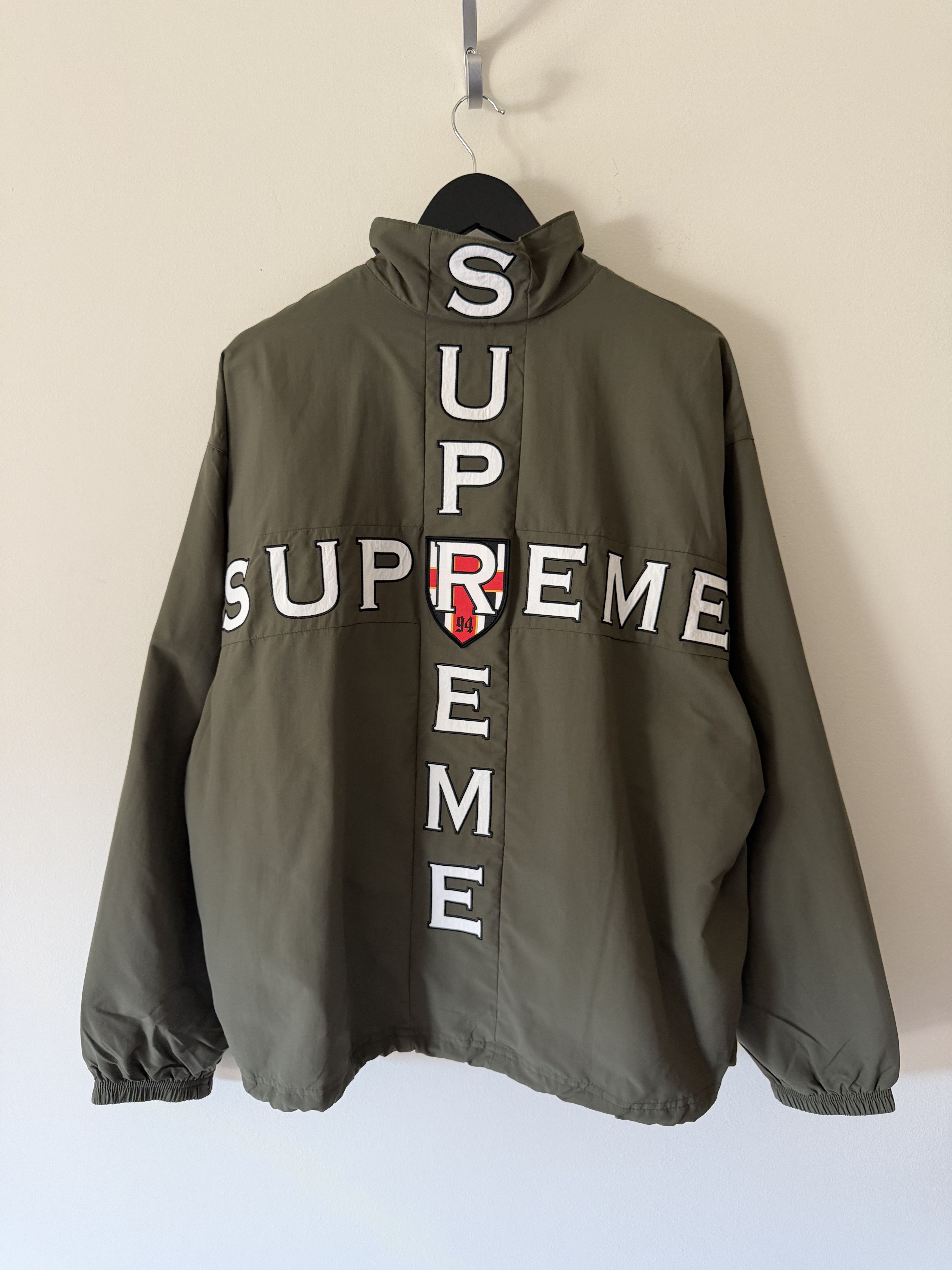 Jordan Brand × Supreme Supreme Jordan Tricot Track Jacket Olive