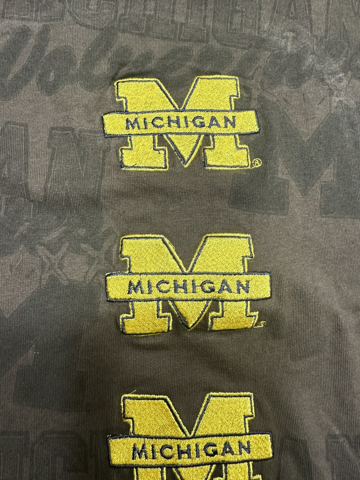 Mitchell & Ness × NCAA × Travis Scott TRAVIS SCOTT MITCHELL NESS COLLAB TEE/ MICHIGAN LARGE NEW Size US L / EU 52-54 / 3 - 3 Thumbnail
