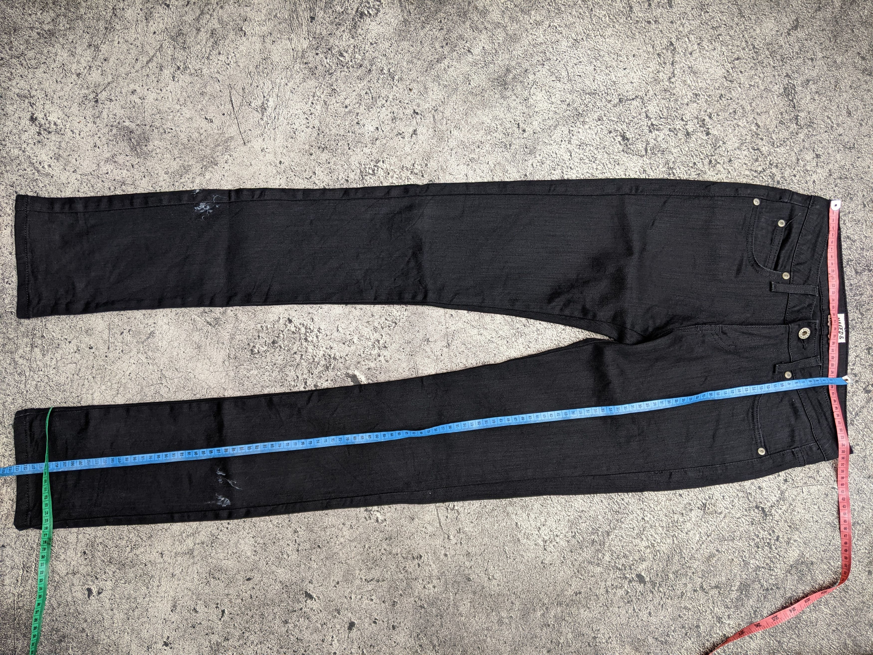 Naked & Famous Skinny Guy Black Denim Size US 30 / EU 46 - 8 Thumbnail