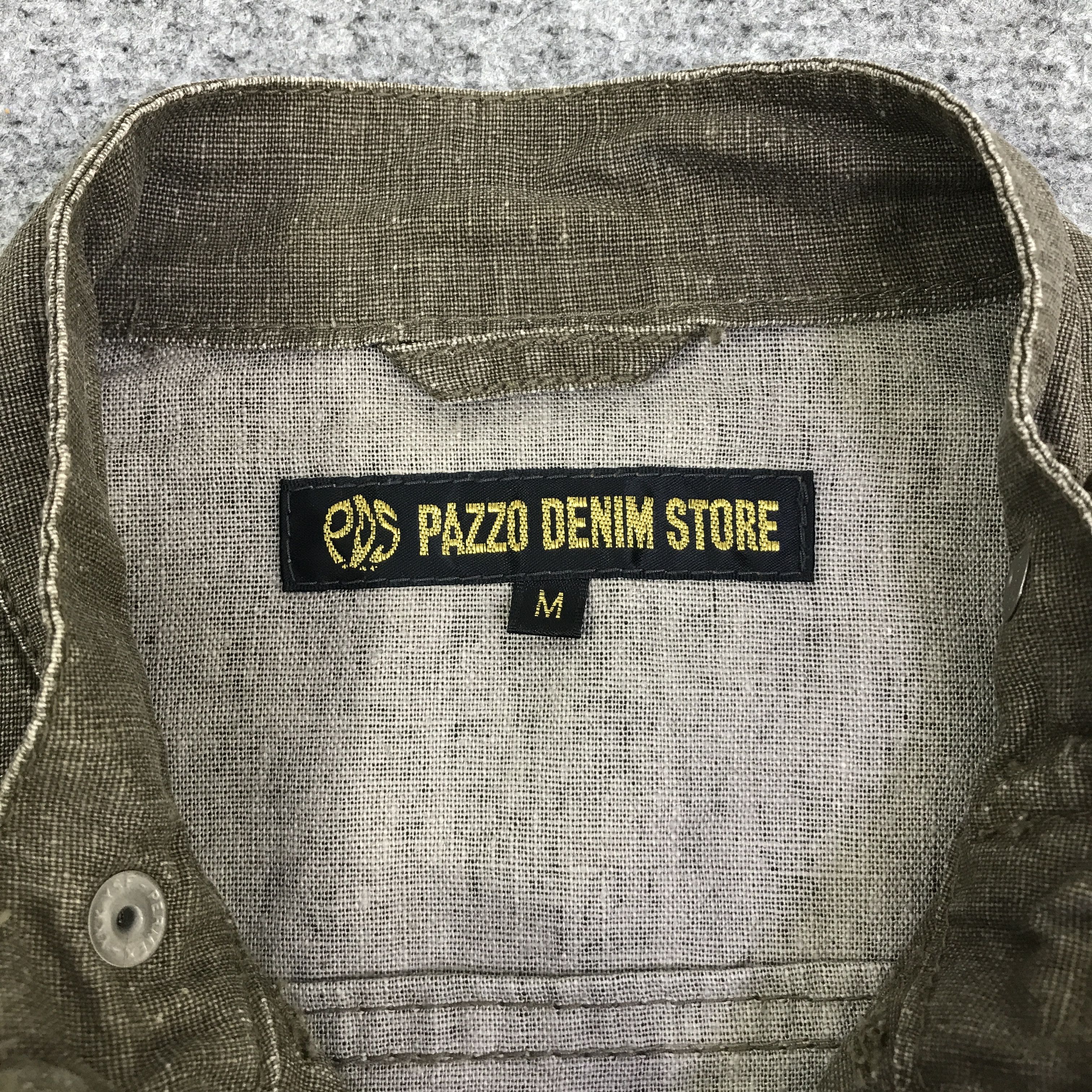 Pazzo JAPAN PAZZO DENIM BIKER DESIGN JACKET K57B21 Size US M / EU 48-50 / 2 - 11 Thumbnail