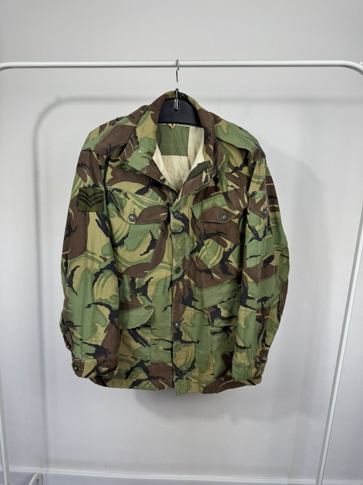 Other Vintage British Army DPM Camouflage Field Jacket Military Size US M / EU 48-50 / 2 - 1 Thumbnail