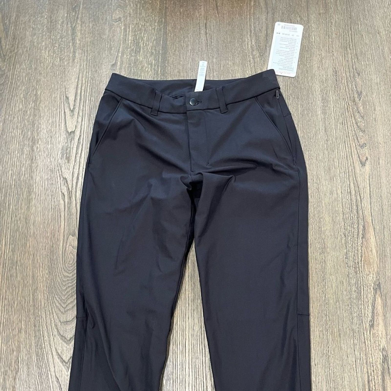 Vintage NWT Lululemon Commission Pant Relaxed Black 34"L Size 28 Size US 28 / EU 44 - 3 Thumbnail