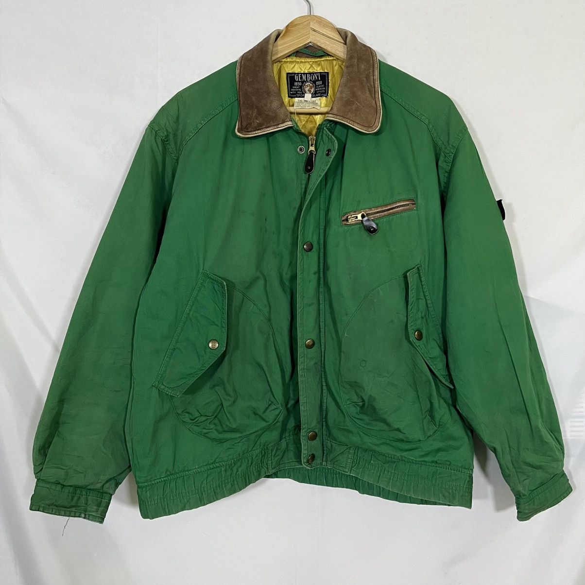 Vintage VINTAGE GEMBONY WORKWEAR BOMBER JACKET STYLE Size US M / EU 48-50 / 2 - 1 Thumbnail