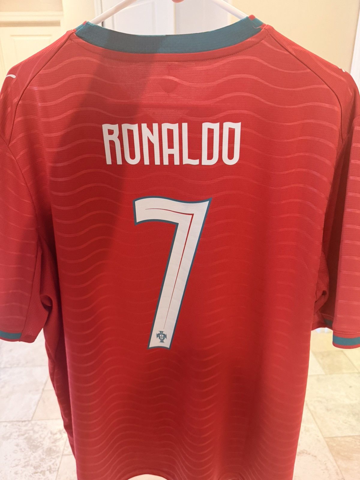 Puma Cristiano Ronaldo Portugal Puma 2026 Home Replica Jersey Size US XL / EU 56 / 4 - 5 Thumbnail