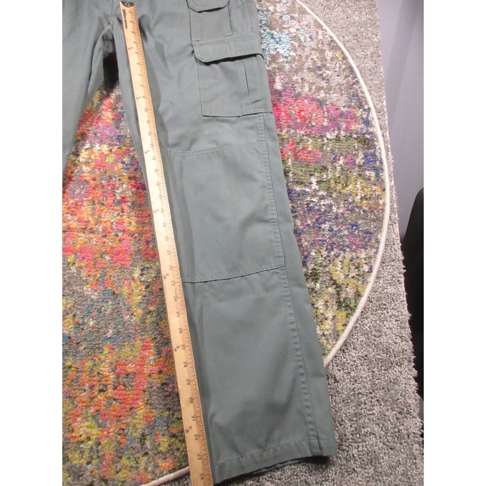 Propper VINTAGE is not applicable; Propper Combat Pants Mens 36x36 Green Military Tactical Cargo Stretch Waist Size US 36 / EU 52 - 7 Thumbnail