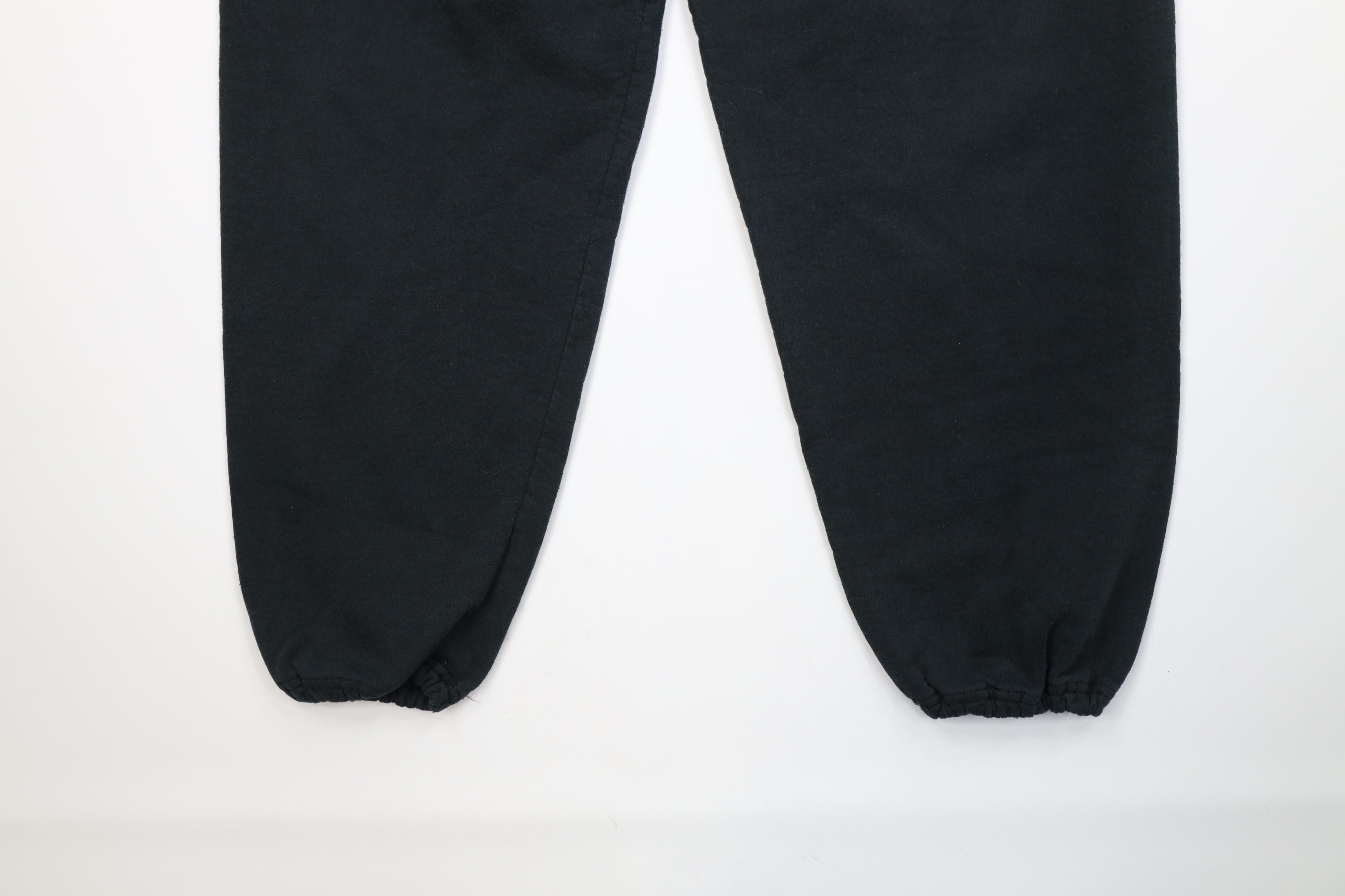 Vintage Vintage 90s Y2K Streetwear Sweatpants Joggers Pants Black Size US 38 / EU 54 - 4 Thumbnail