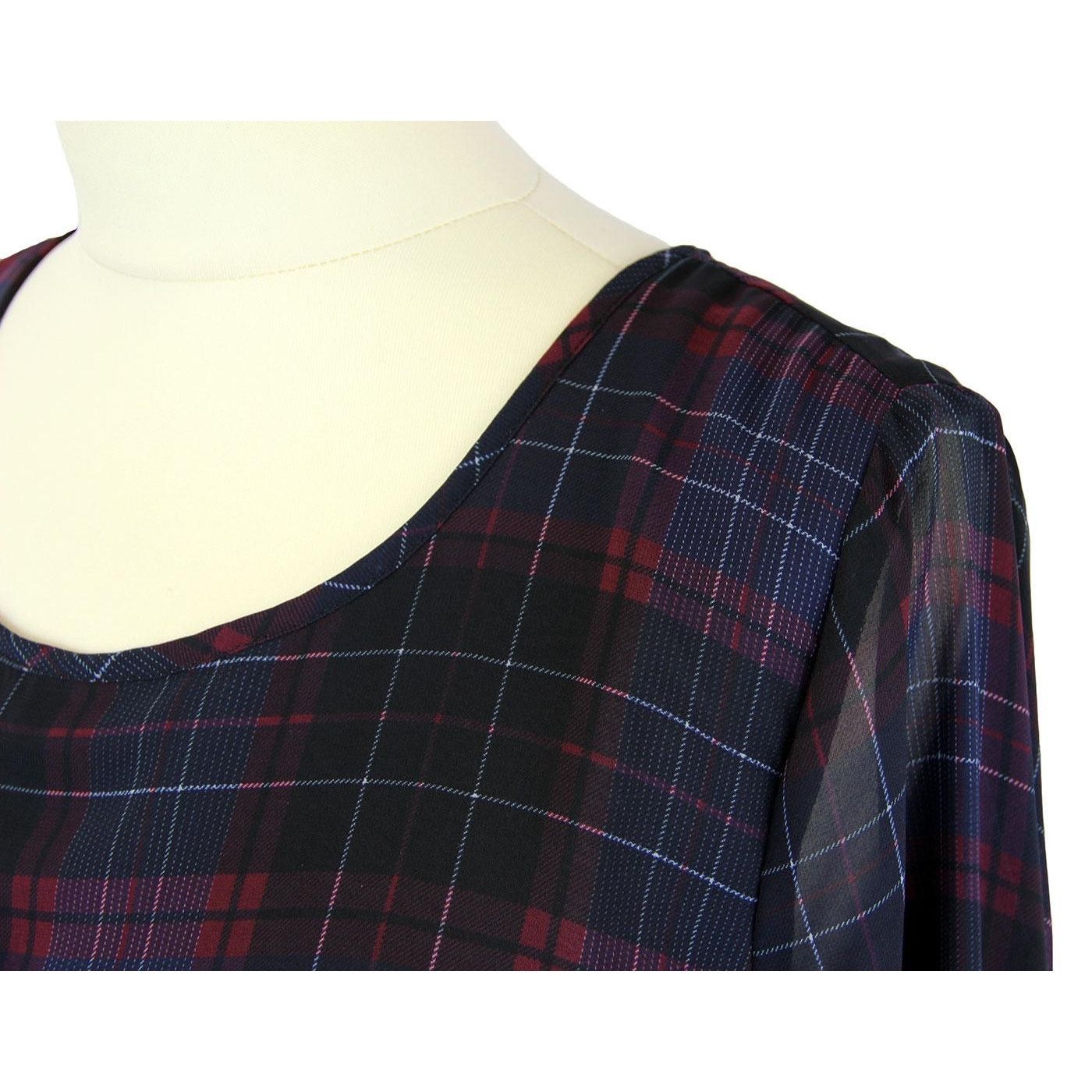 Pepe Jeans Pepe Jeans | Bloom Retro Tartan Plaid Babydall Dress Size L / US 10 / IT 46 - 8 Thumbnail