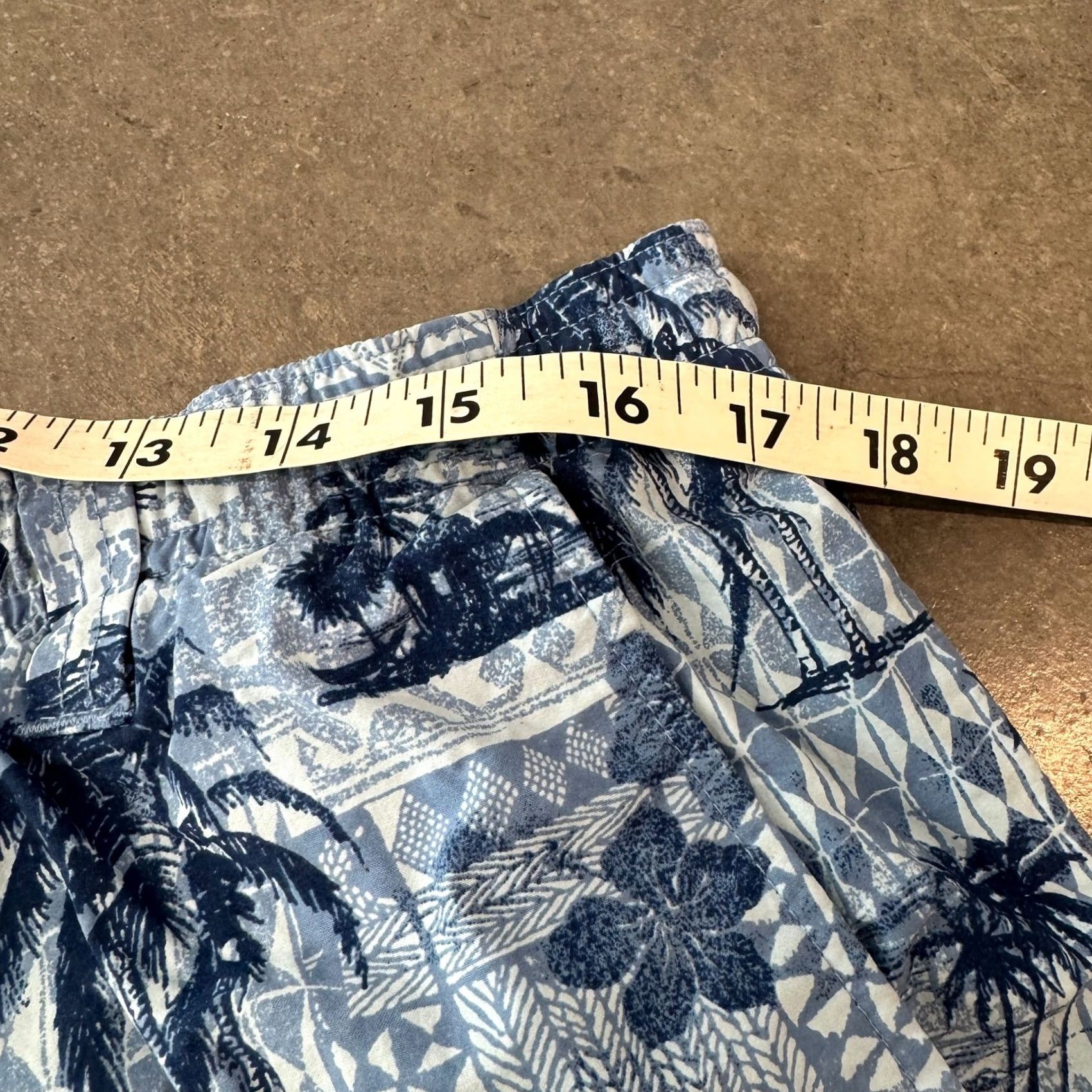 Vintage VINTAGE Columbia Beach Swimming Trunks Blue Lined Large Regular Shorts Mens, Y2K Tropical Fish, Swim Bottom Size US 33 - 6 Thumbnail