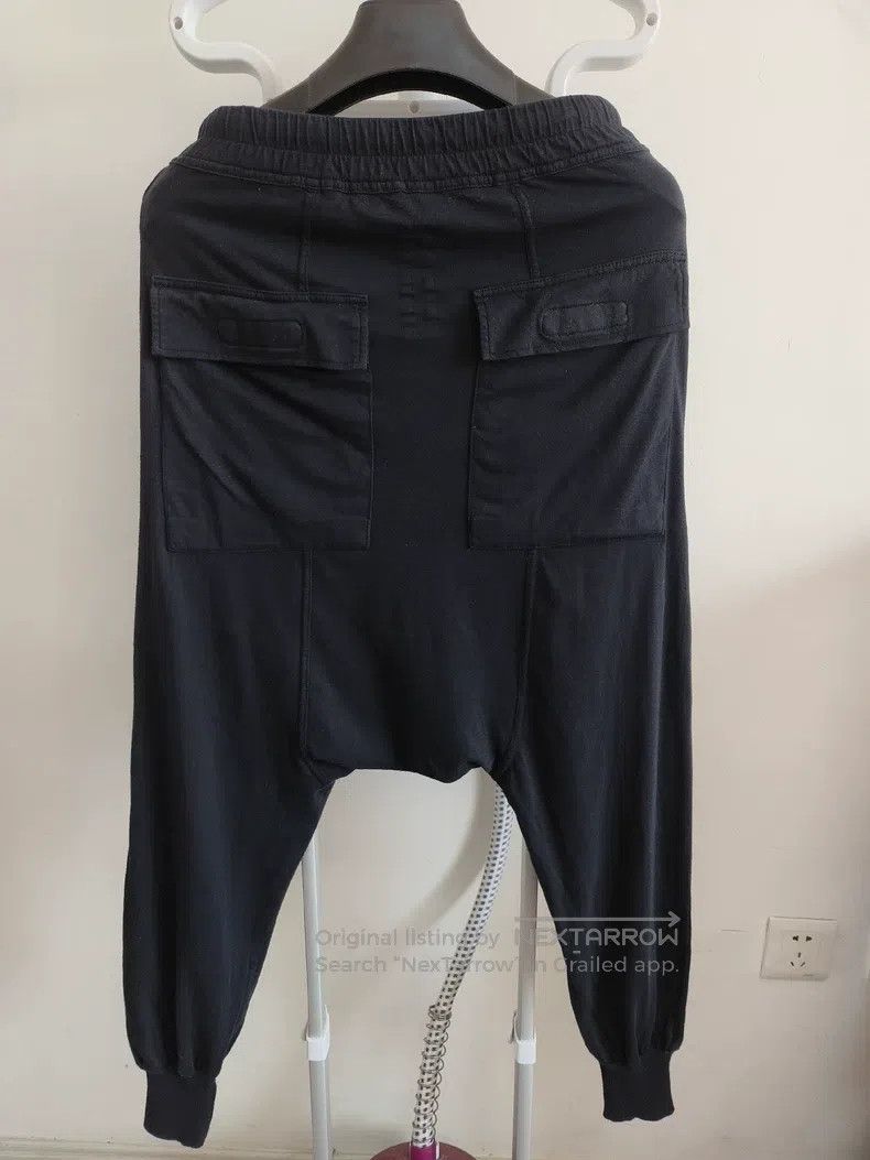 Rick Owens RICK OWENS size XS Black Loose Fit Crotch Drop Pants Size US 27 - 2 Thumbnail