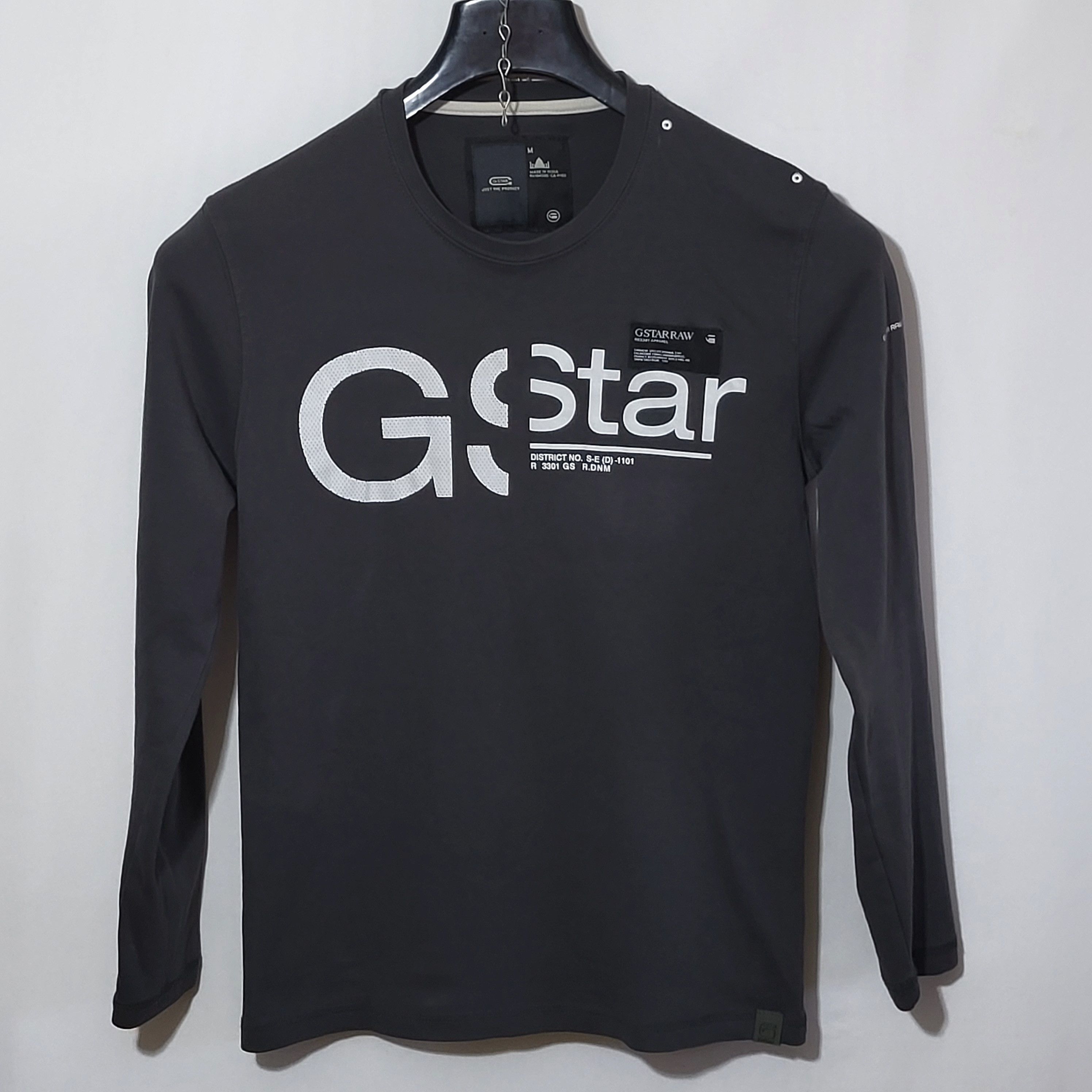 G-Star G-Star Raw Long Sleeve t-shirt big logo Size US M / EU 48-50 / 2 - 6 Thumbnail