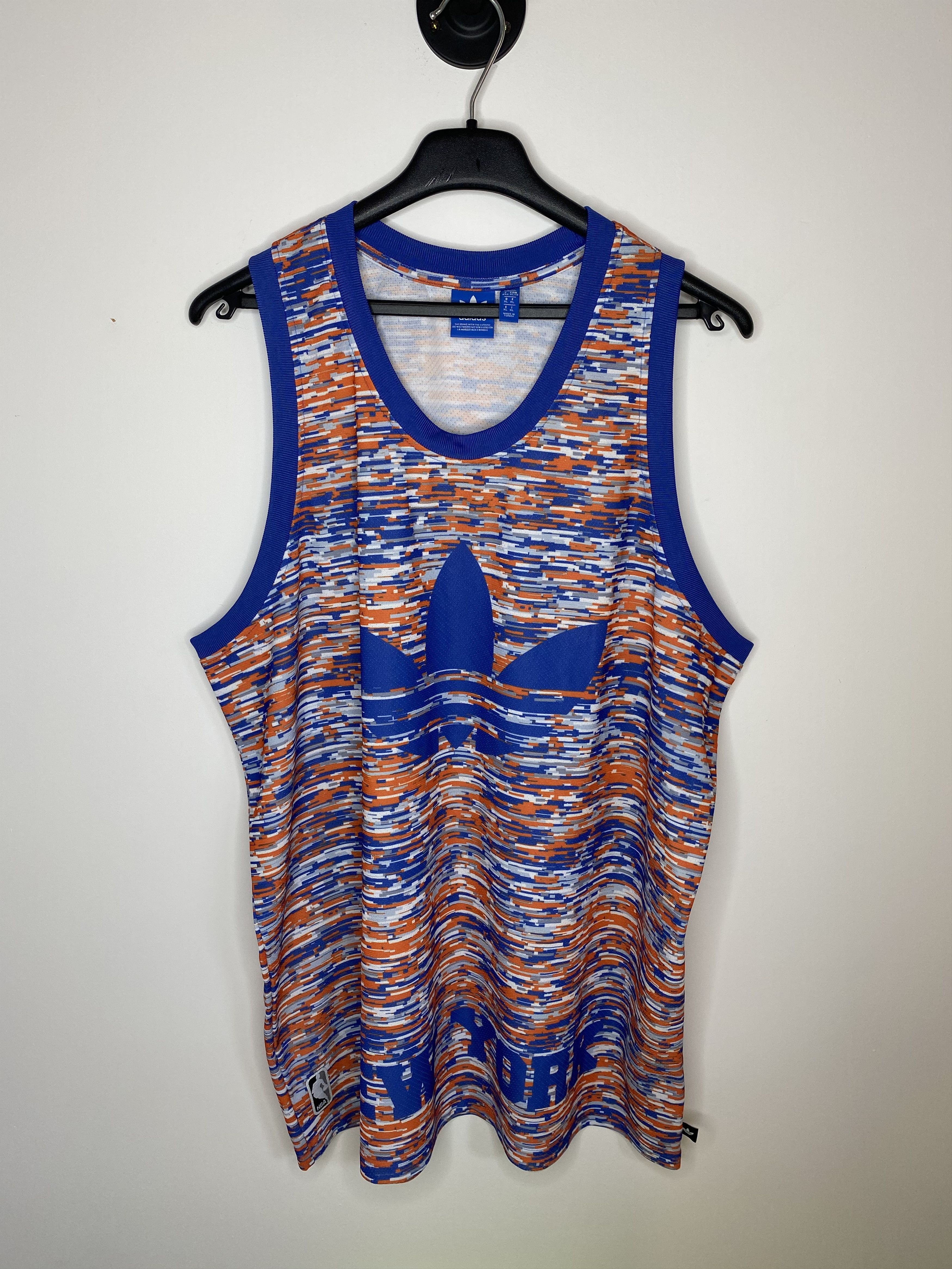 Adidas #46 NEW YORK KNICKS 2014 JERSEY SHIRT NBA BASKETBALL ADIDAS Size US XL / EU 56 / 4 - 1 Thumbnail