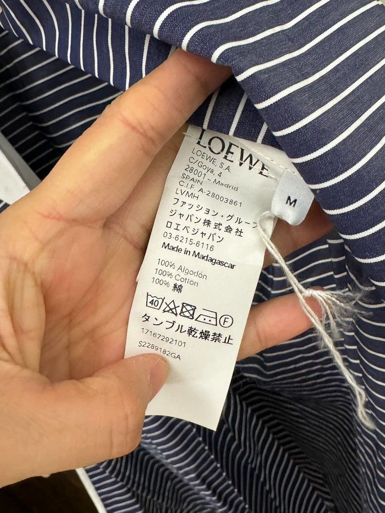Loewe LOEWE Striped shirt, irregular Size M / US 6-8 / IT 42-44 - 3 Thumbnail
