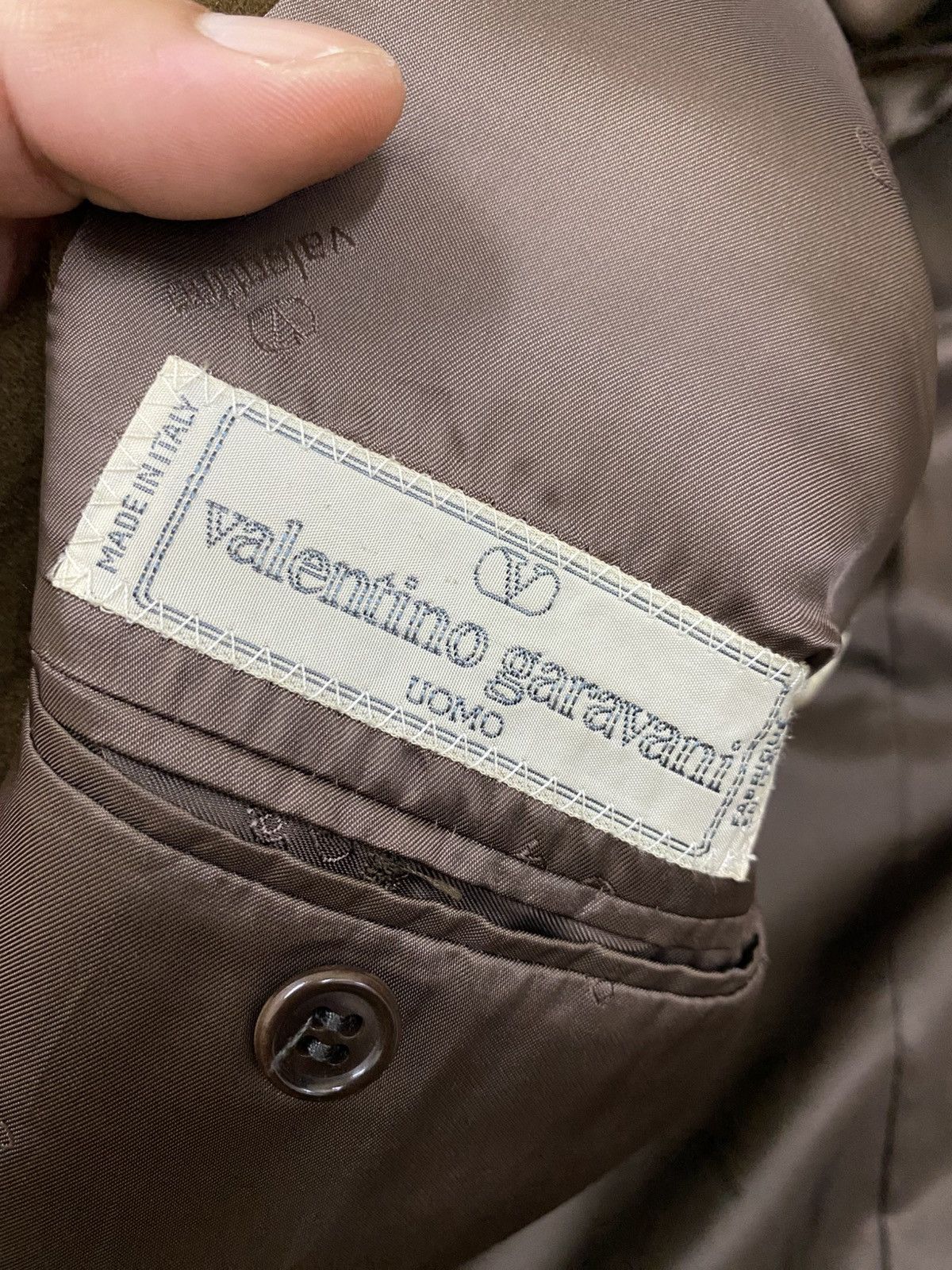 Valentino Vtg Valentino Garavani Wool Blazer Made in Italy - Mens Size US M / EU 48-50 / 2 - 13 Thumbnail