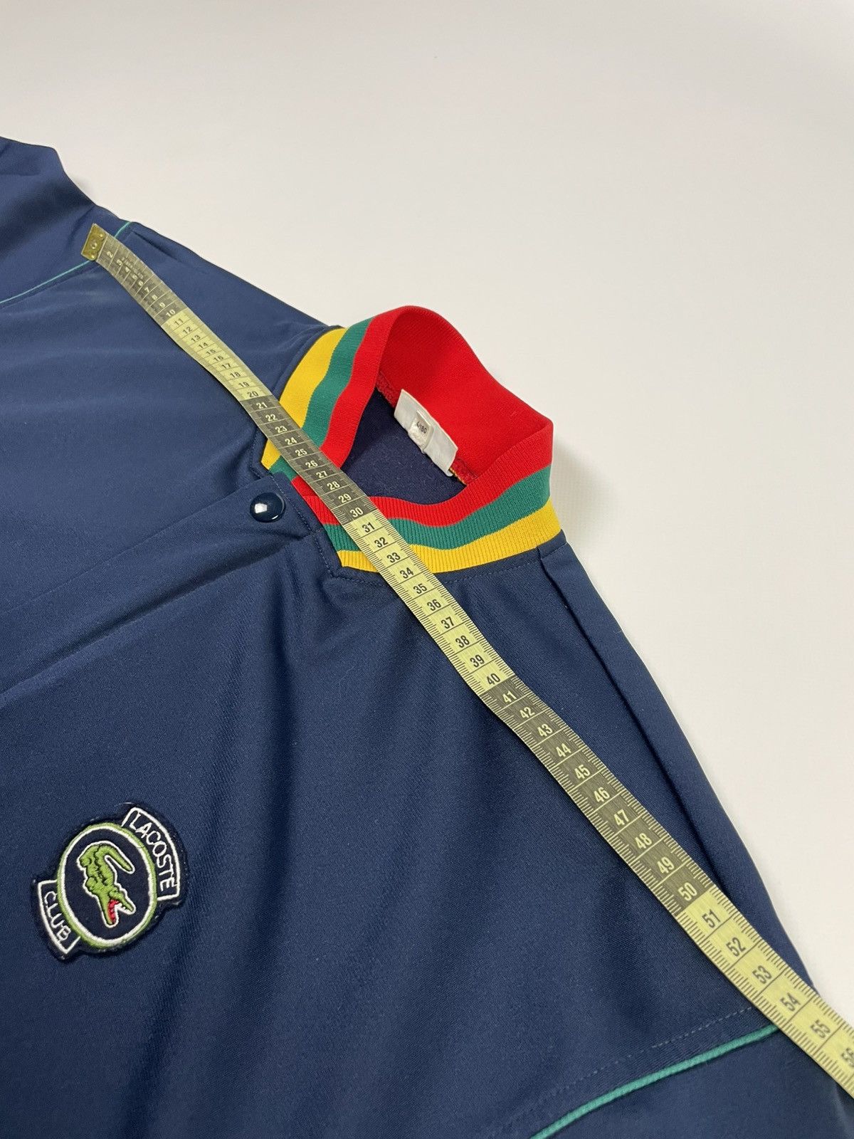 Lacoste Vintage Lacoste Varsity Jacket Size 4 / 180 – Retro Bomber Size US L / EU 52-54 / 3 - 11 Thumbnail