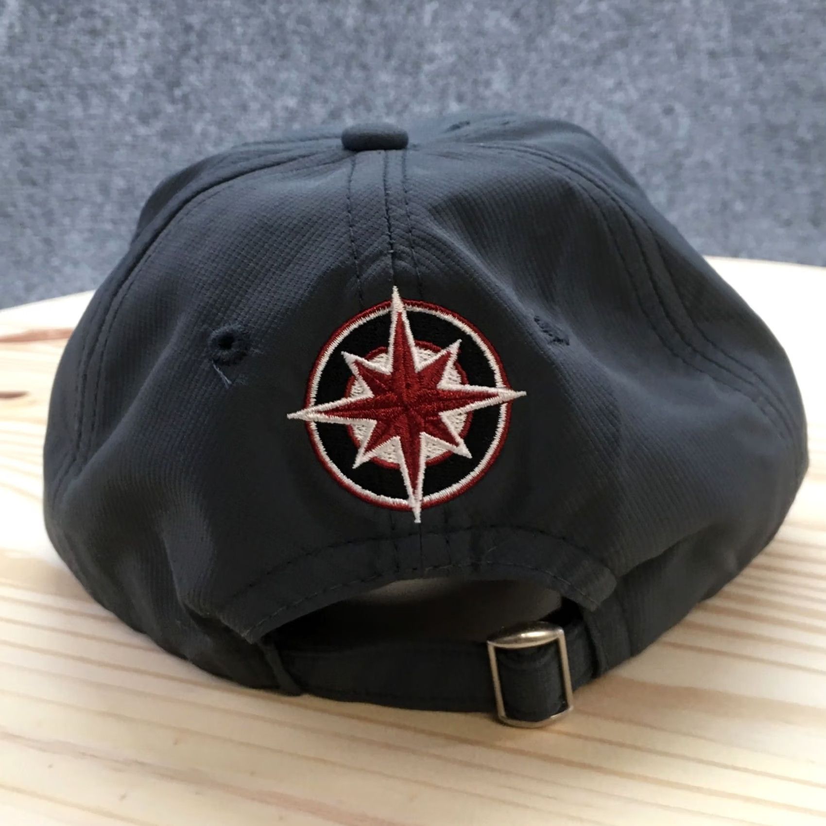 Logo 7 Orange Theory I Burn For ALS Baseball Cap Mens Gray OS Adjustable Curved Brim Embroidered Logo Size ONE SIZE - 6 Thumbnail