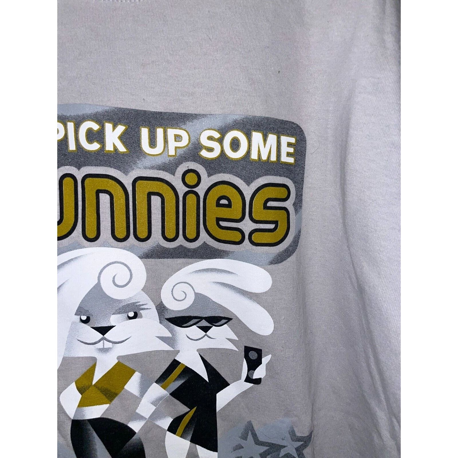 Gildan Vintage Kansas State Fair Shirt Pick Up Some Bunnies Tee L Size US L / EU 52-54 / 3 - 3 Thumbnail