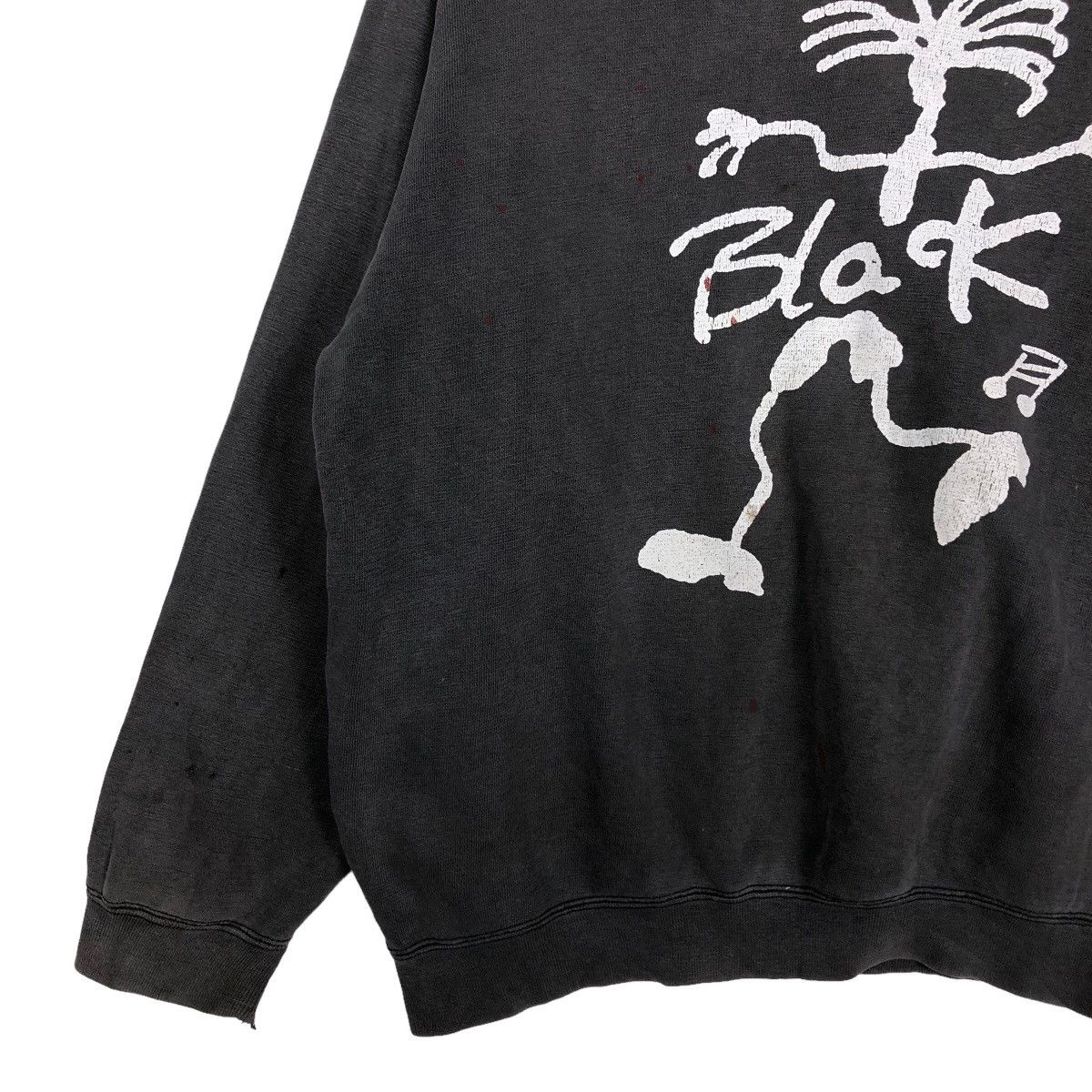 Band Tees 🔥Vintage Rusty Distressed Sweatshirt Black Band Big Logo Size US M / EU 48-50 / 2 - 4 Thumbnail