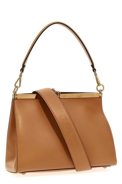 Etro ETRO Vela Medium Beige Leather Shoulder Bag New Size ONE SIZE - 2 Thumbnail