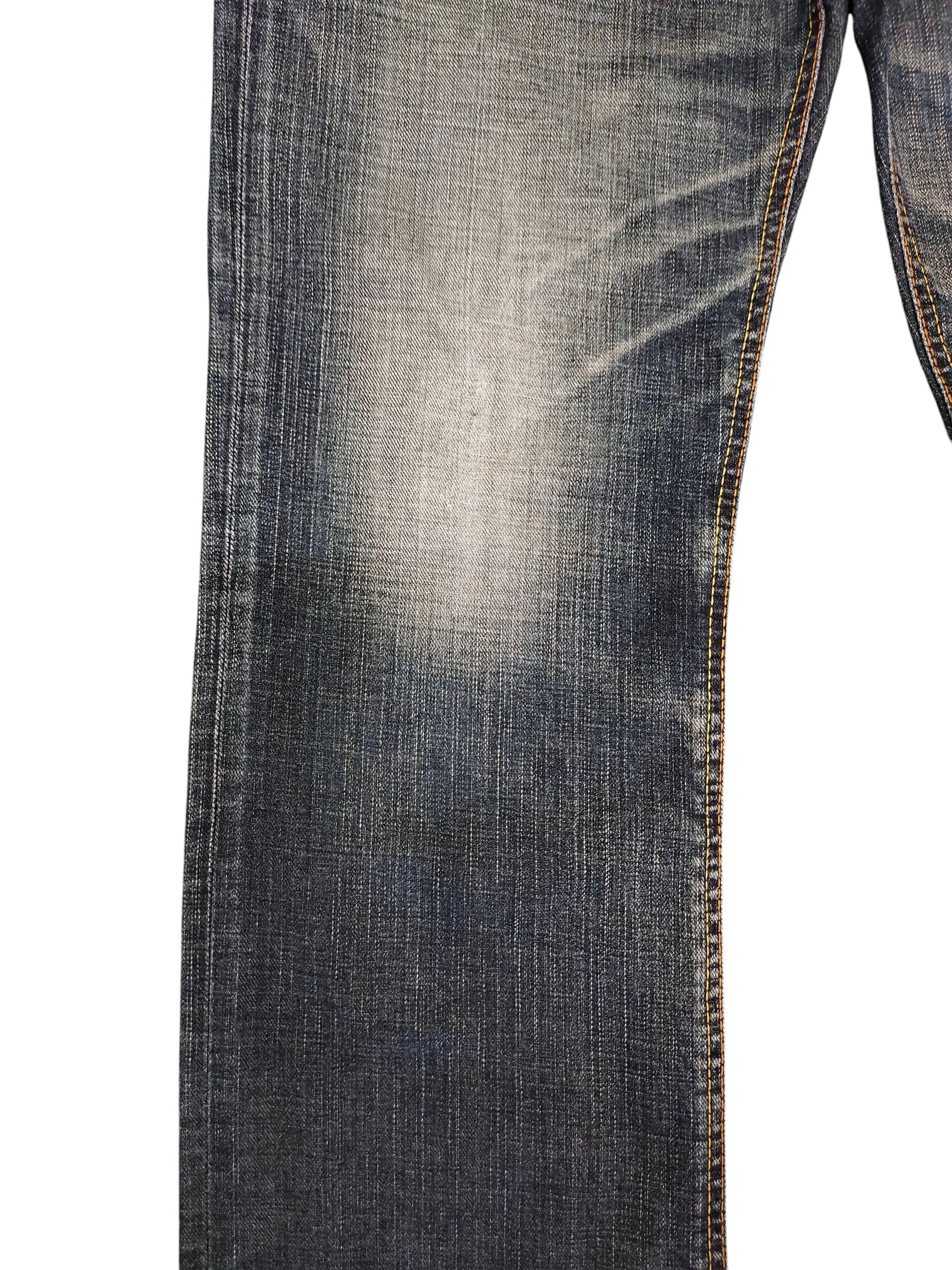 Comme des Garcons × Undercover Edwin 503 Regular Clawmark Distress Faded Denim Jeans Size US 31 - 3 Thumbnail