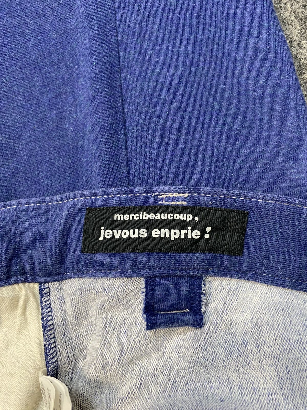 mercibeaucoup Mercibeaucoup Jevous Enprie Issey Miyake Denim Baggy Rise 32 Size 32" / US 10 / IT 46 - 9 Thumbnail