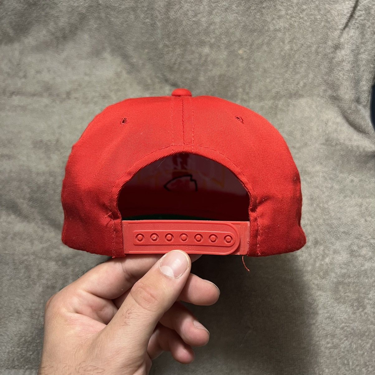 Drew Pearson × NFL × Vintage Vintage 90s Kansas City Chiefs SnapBack Hat Drew Pearson Size ONE SIZE - 6 Thumbnail