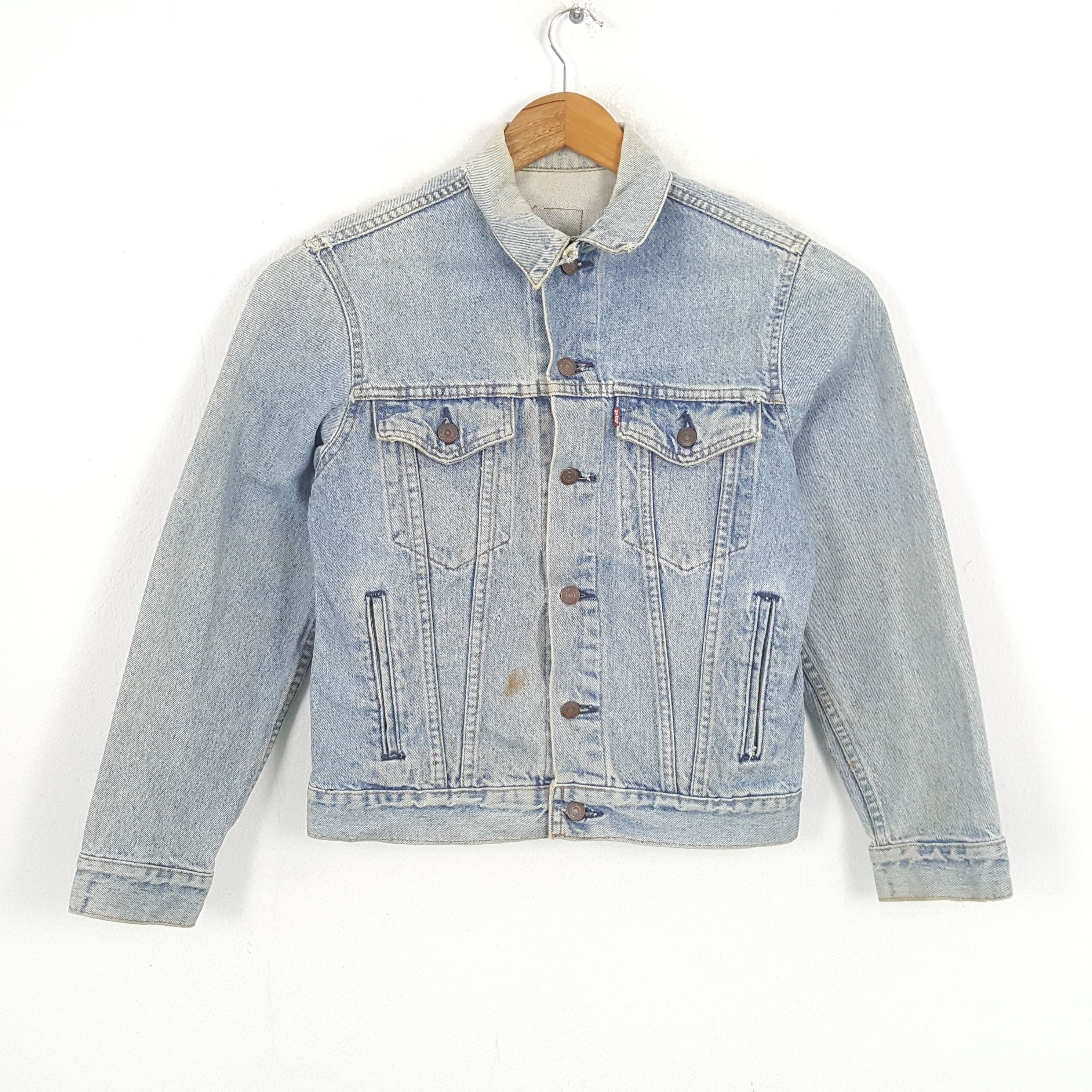 Band Tees × Levi's × Vintage Vintage LEVI'S x JAMIROQUAI Band Distressed Custom Jacket Size US S / EU 44-46 / 1 - 3 Thumbnail