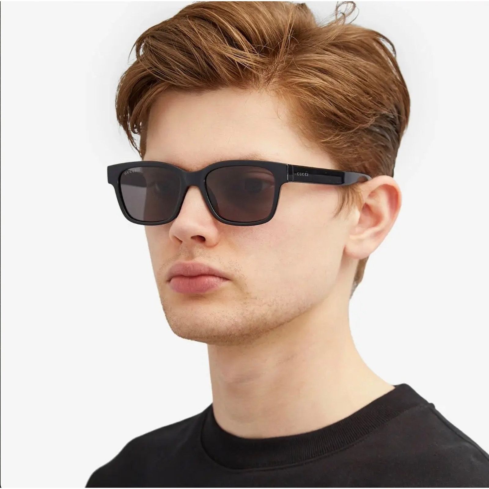Gucci NEW GUCCI Sunglasses GG1716S 001 Black Grey Unisex Classic Size ONE SIZE - 2 Thumbnail
