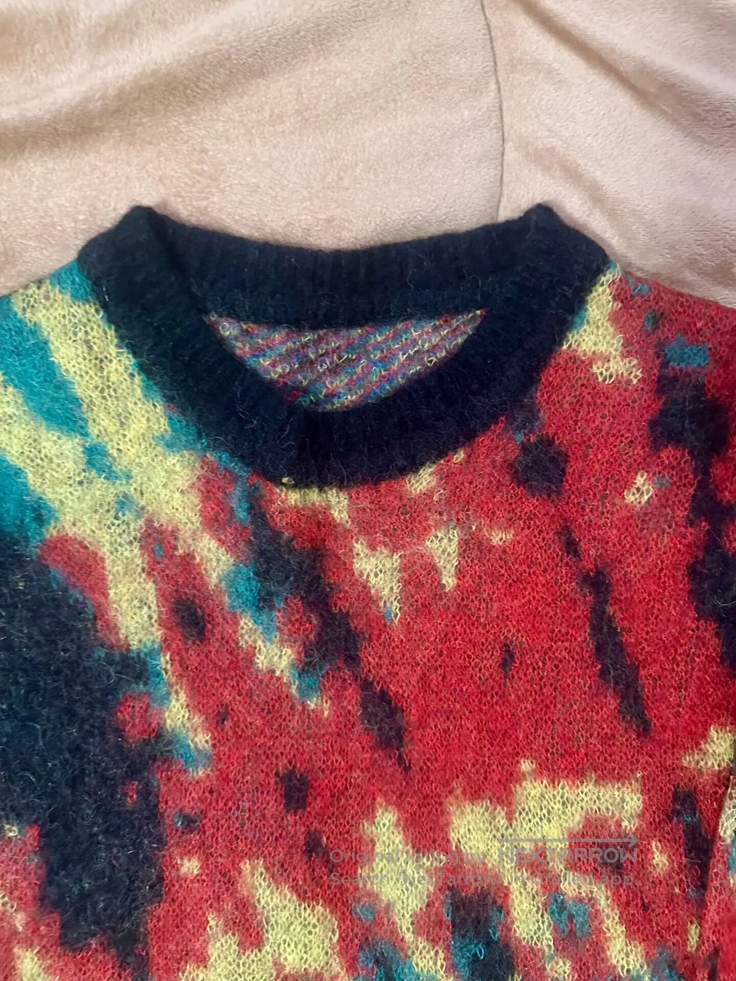 Dsquared2 Dsquared2 Mohair Abstract Print Sweater. Size US M / EU 48-50 / 2 - 3 Thumbnail