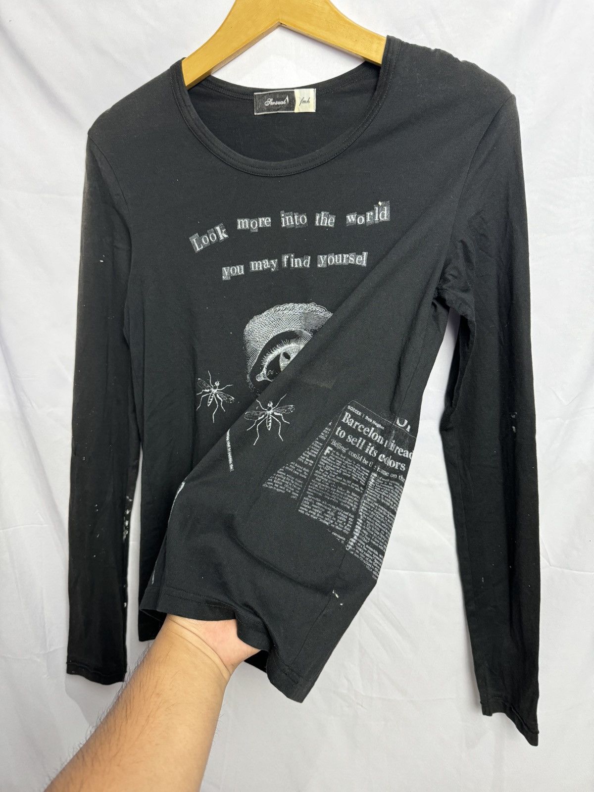 Hysteric Glamour Sensual Poem Eyes Long Sleeve Ifsixwasnine lgb style Size US S / EU 44-46 / 1 - 2 Thumbnail