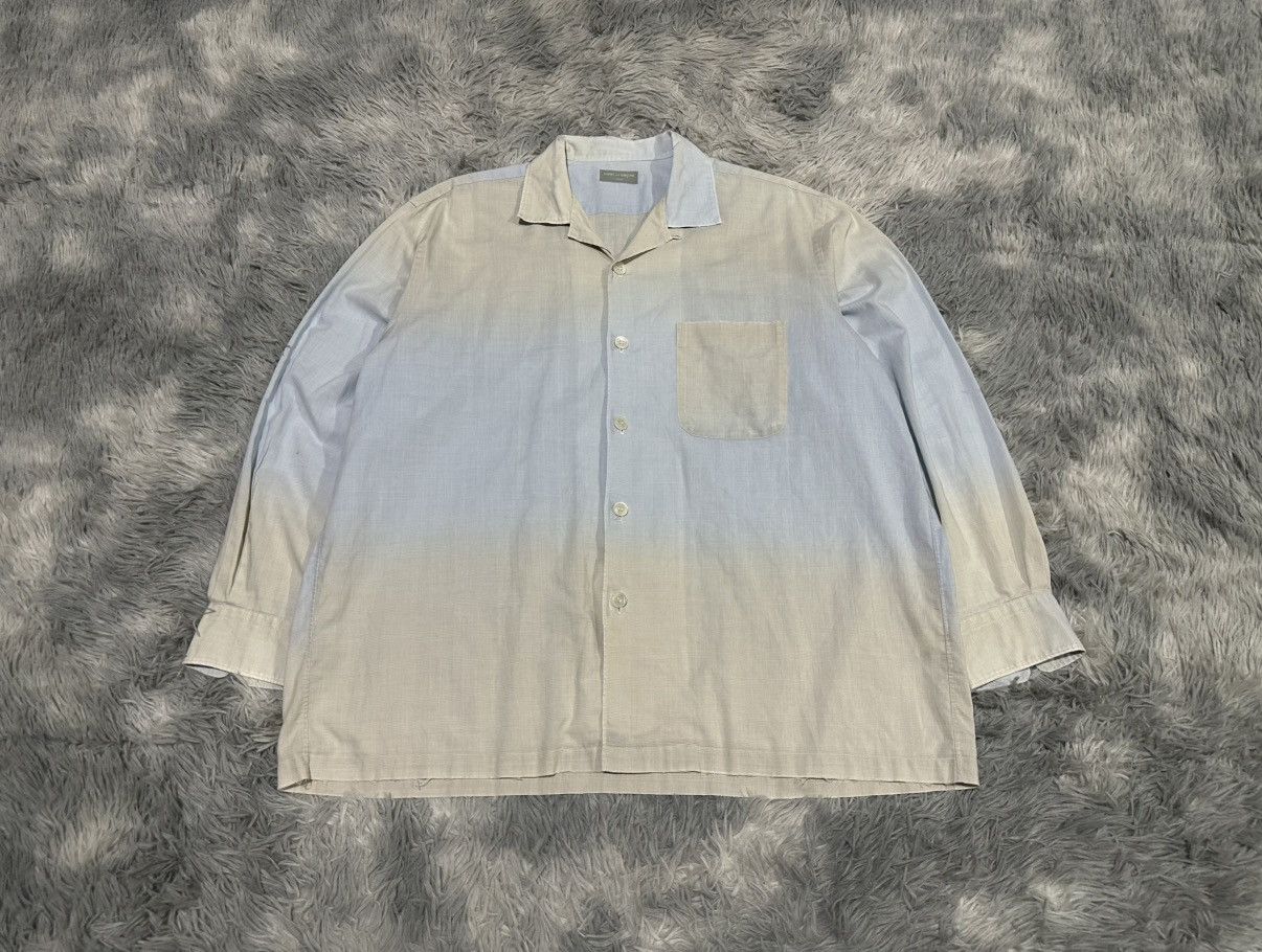Comme des Garcons Homme 🔥90s Vintae Comme Des Garcons Homme Ombre Shirt Size US XL / EU 56 / 4 - 2 Thumbnail