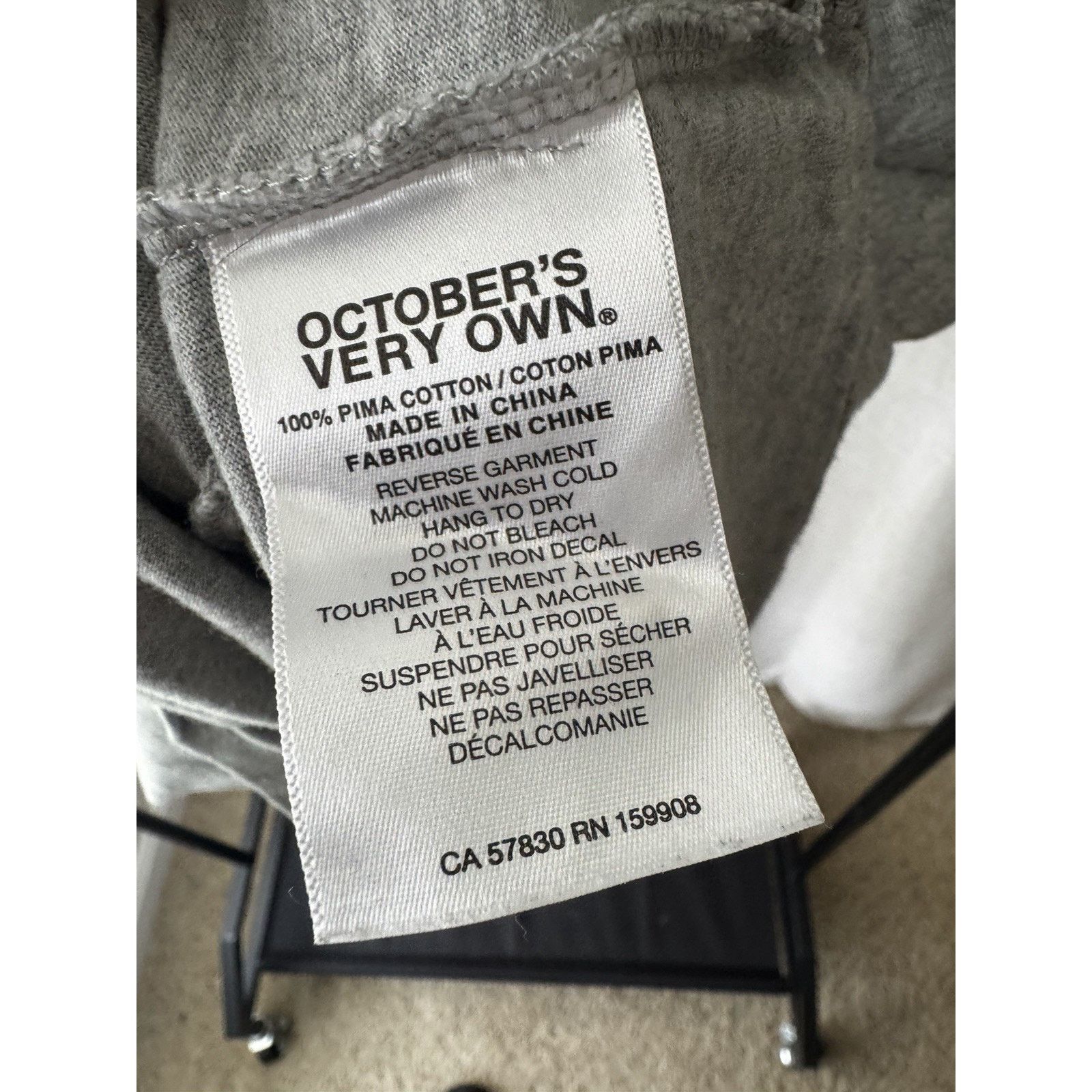 October's Very Own OVO October’s Very Own Bulldog Varsity Tee | Heather Grey M Size US M / EU 48-50 / 2 - 5 Thumbnail