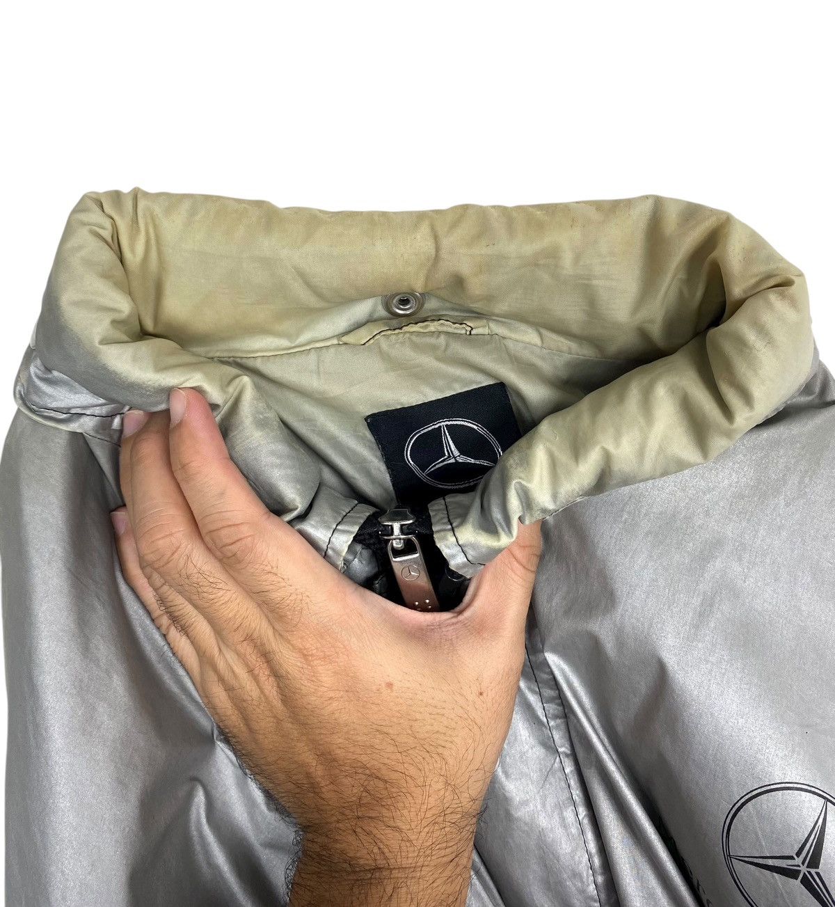 Mercedes-Benz Rare‼️ Vintage MERCEDES Racing Team Light Jacket Germany Size US L / EU 52-54 / 3 - 10 Thumbnail