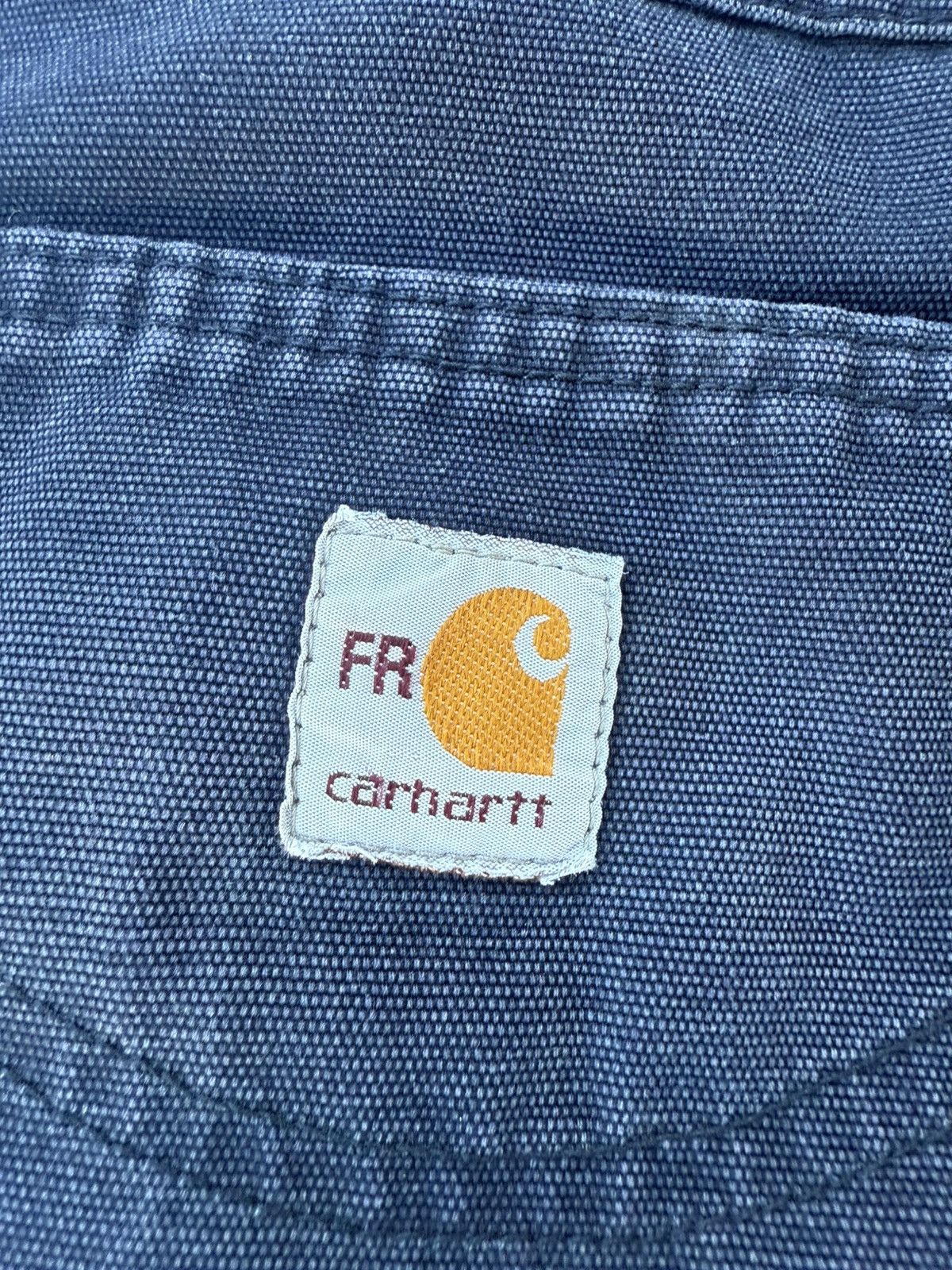 Carhartt Carhartt FRB159-DNY Dark Blue Carpenter Pants Size US 40 / EU 56 - 2 Thumbnail