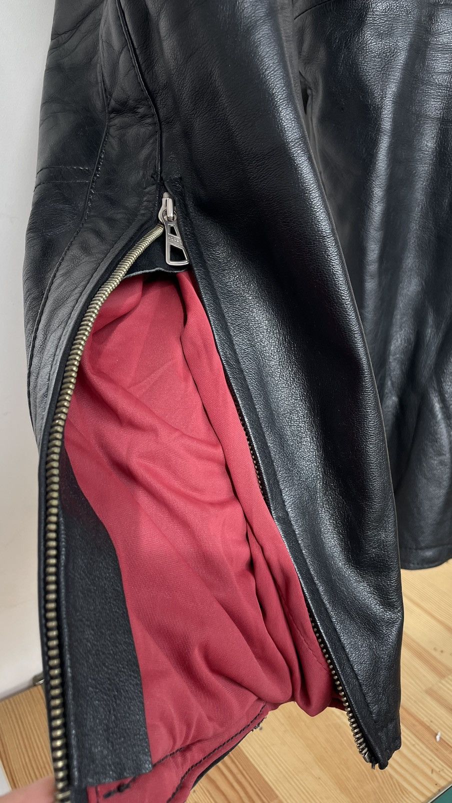 Genuine Leather Vintage Leather Motorcycle Pants – Size 34 Size US 34 / EU 50 - 5 Thumbnail