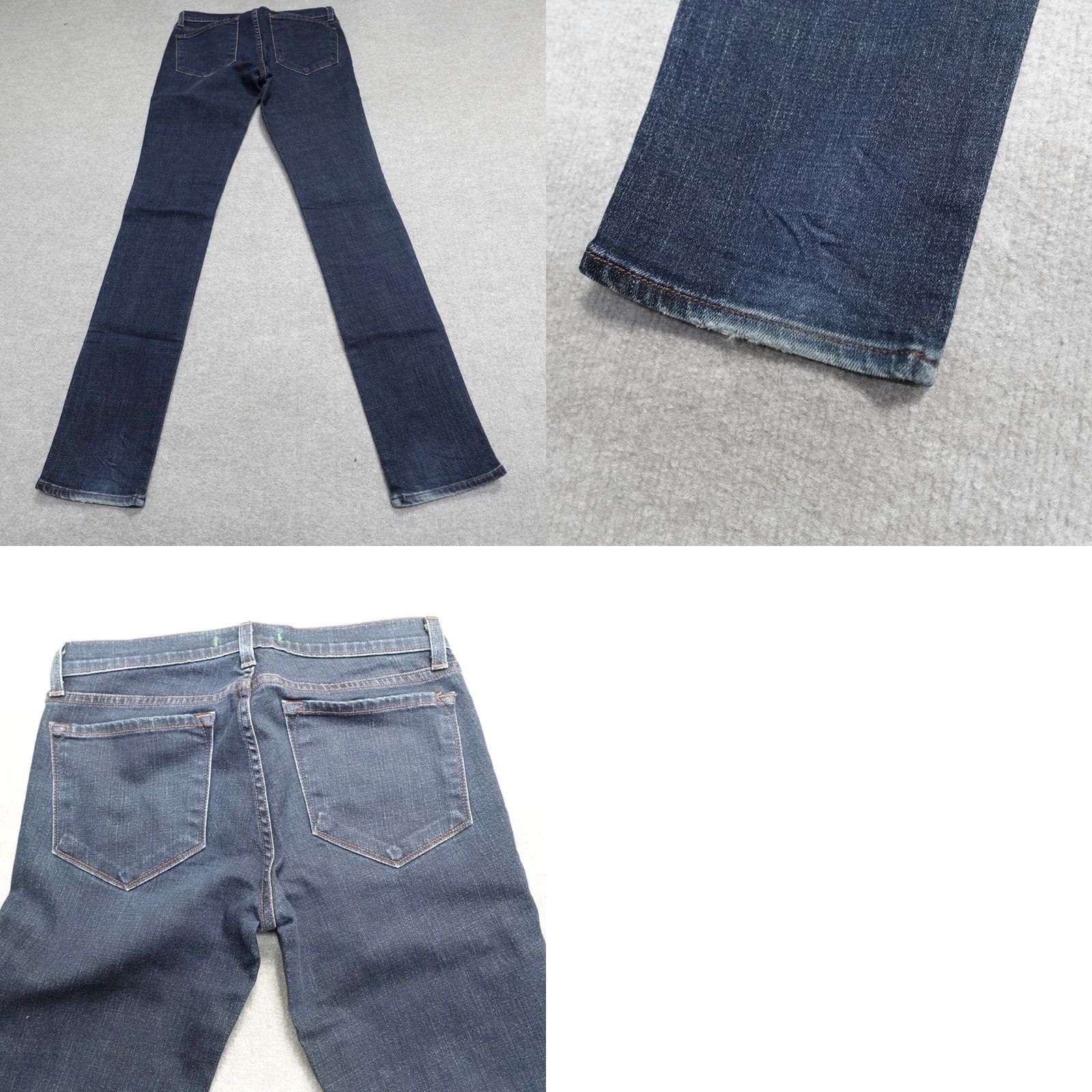 J Brand J. Brand Women's Jeans 27 Blue Ankle Zippers Skinny The Deal Made in USA Shirt? Size 27" / US 4 / IT 40 - 9 Thumbnail