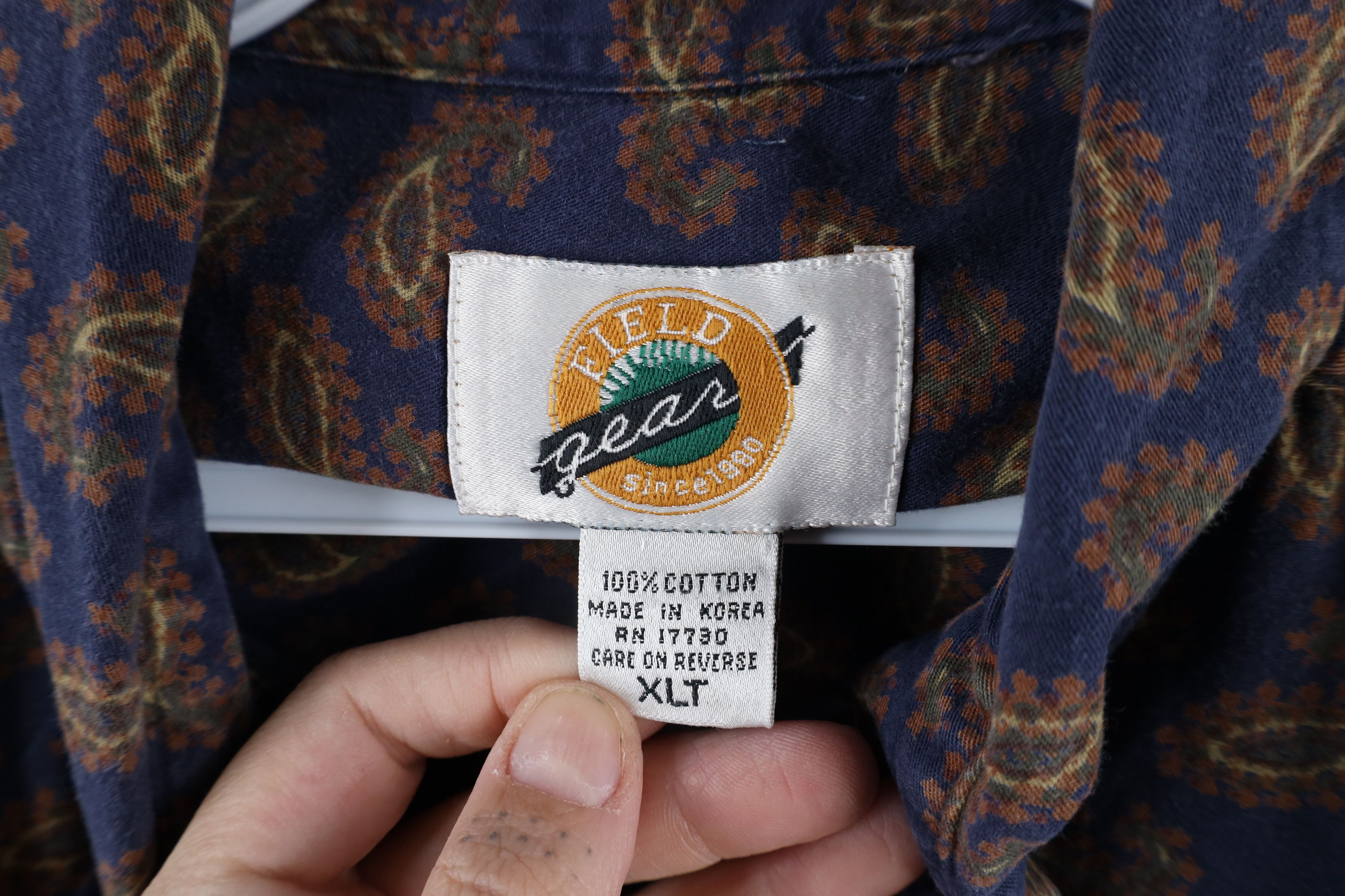 Vintage Vintage 90s Streetwear All Over Print Button Down Shirt Size US XL / EU 56 / 4 - 5 Thumbnail