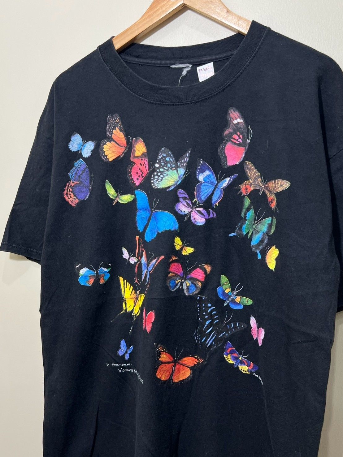 Vintage Vintage Victoria Butterfly Gardens shirt Cook designs bnz01 Size US L / EU 52-54 / 3 - 1 Thumbnail